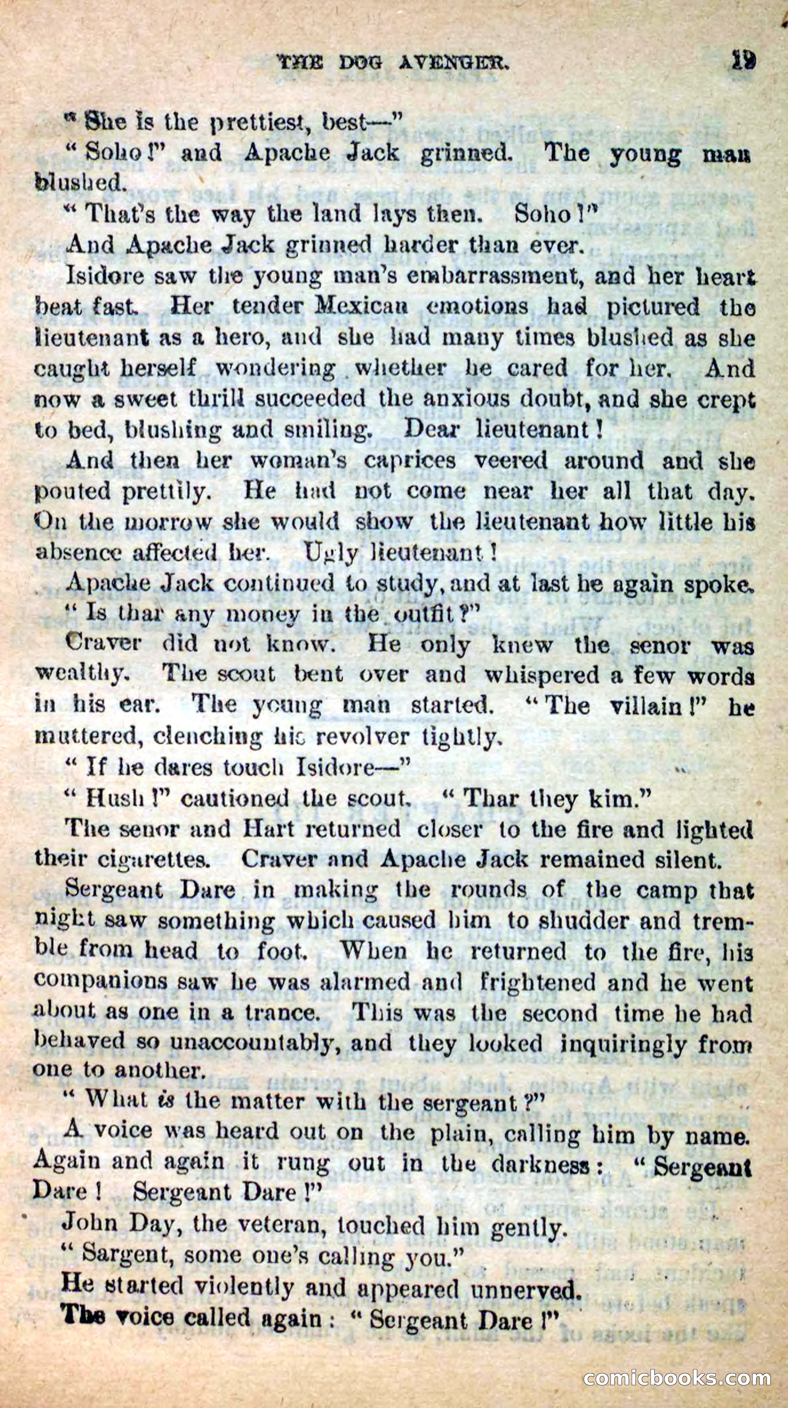 Beadle's New Dime Novels: The Dog Trailer — page 15 of 101