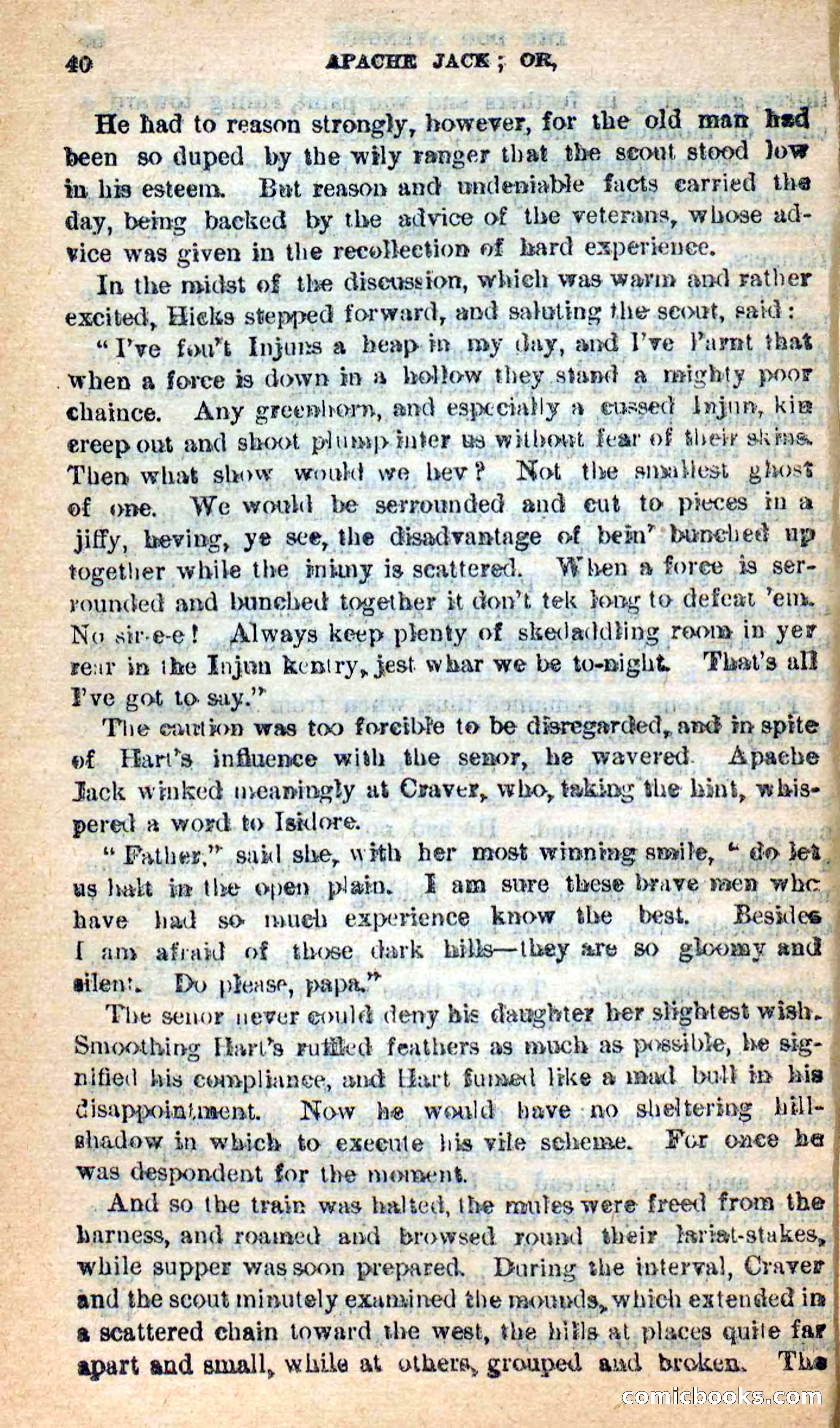 Beadle's New Dime Novels: The Dog Trailer — page 37 of 101