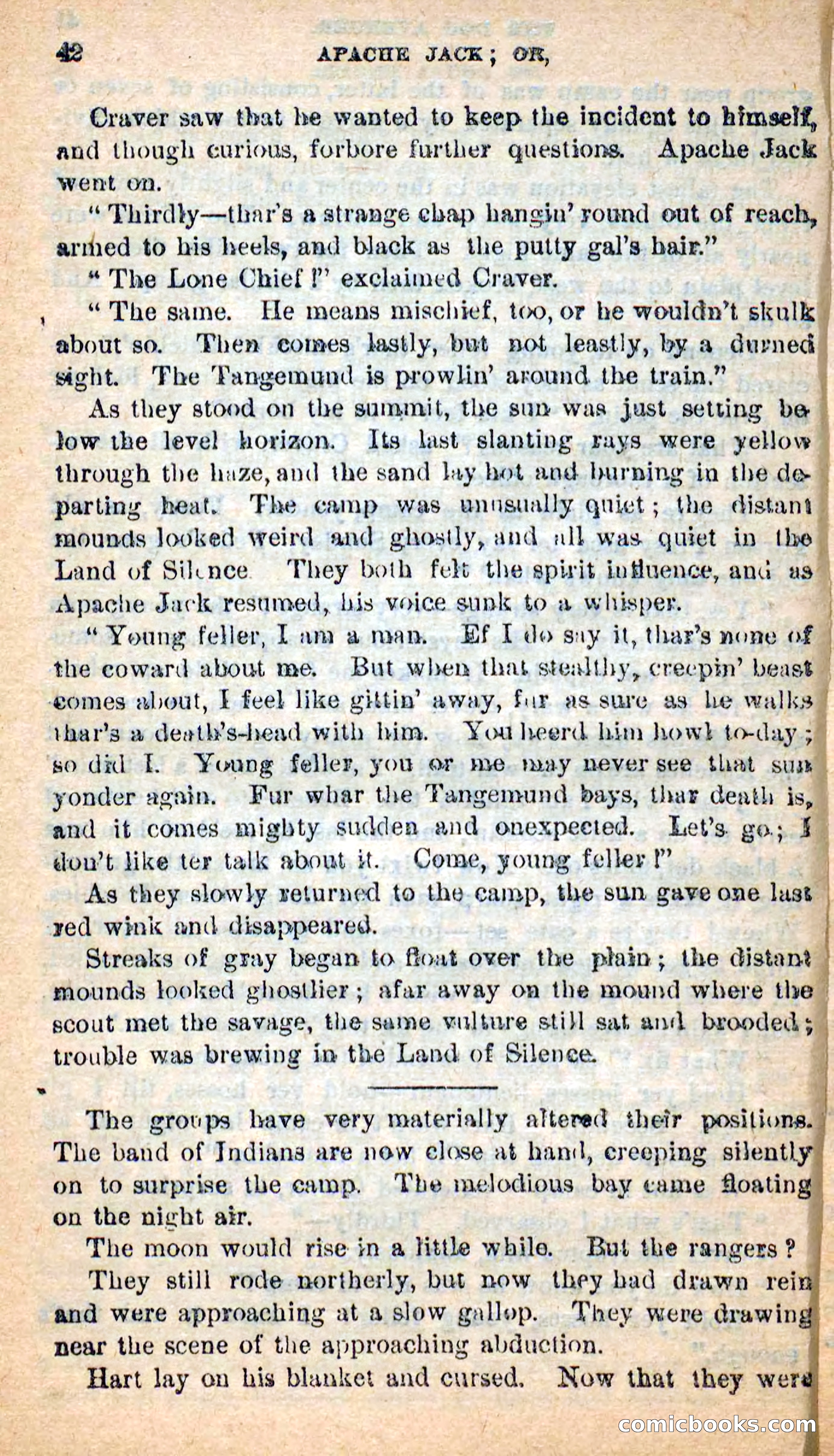 Beadle's New Dime Novels: The Dog Trailer — page 39 of 101