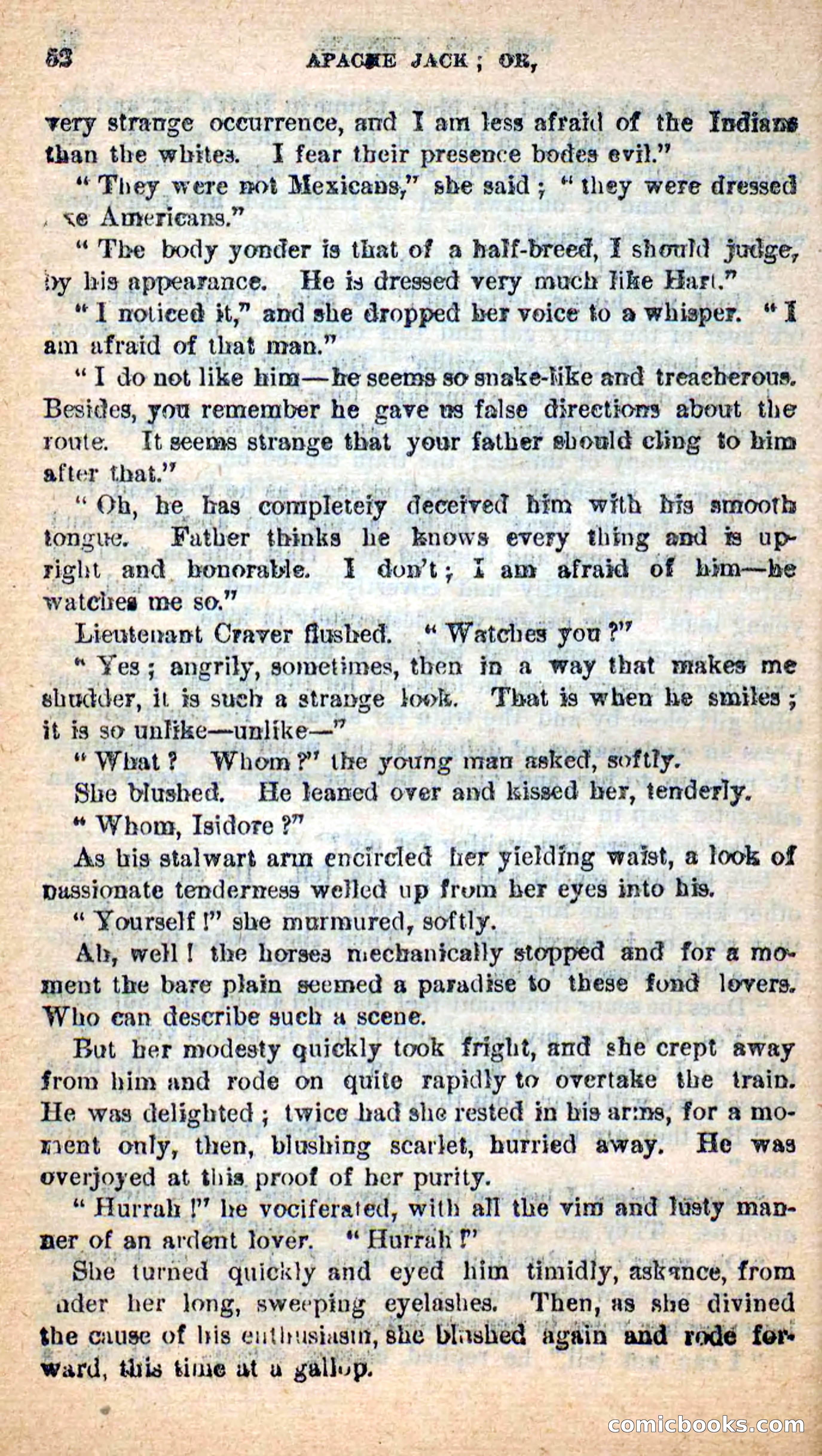 Beadle's New Dime Novels: The Dog Trailer — page 49 of 101