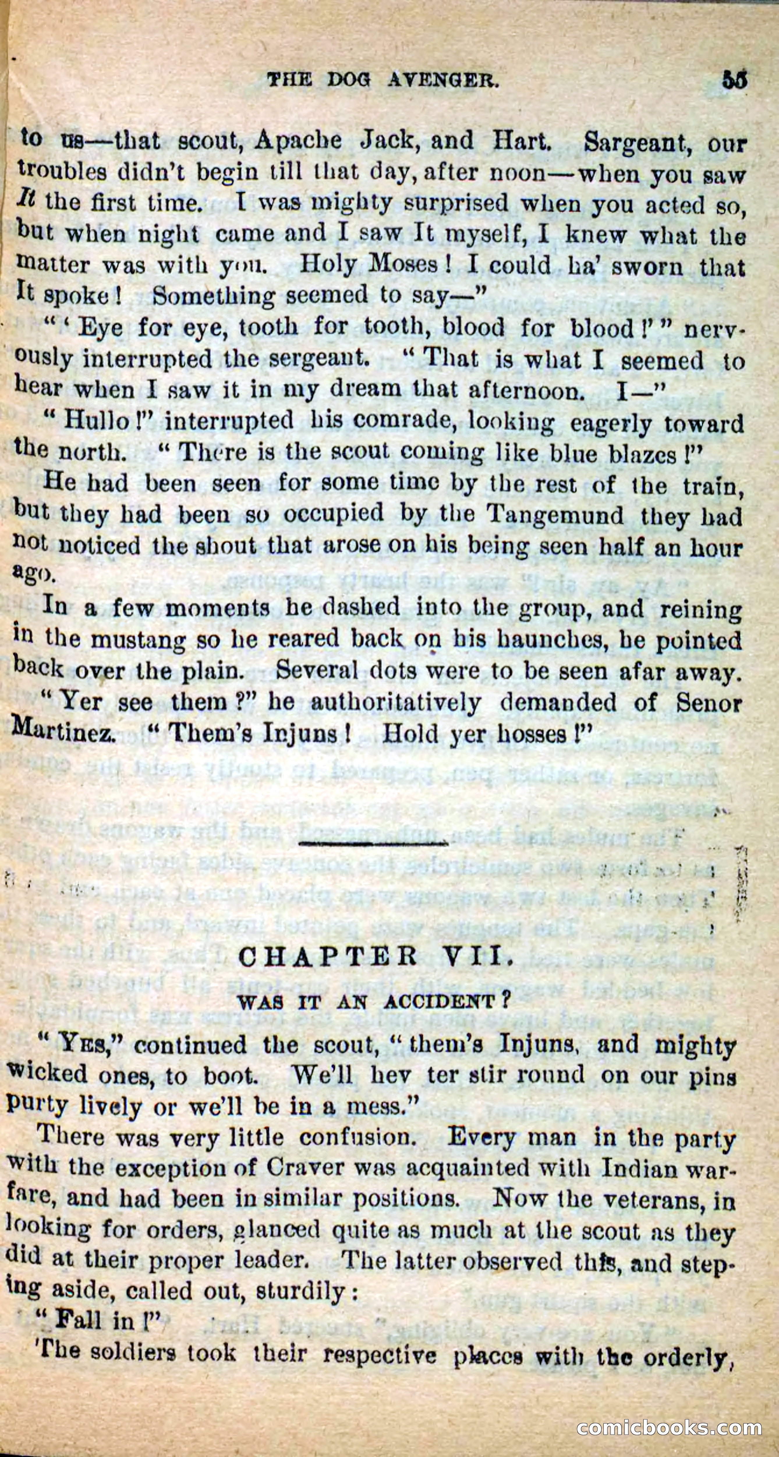 Beadle's New Dime Novels: The Dog Trailer — page 52 of 101