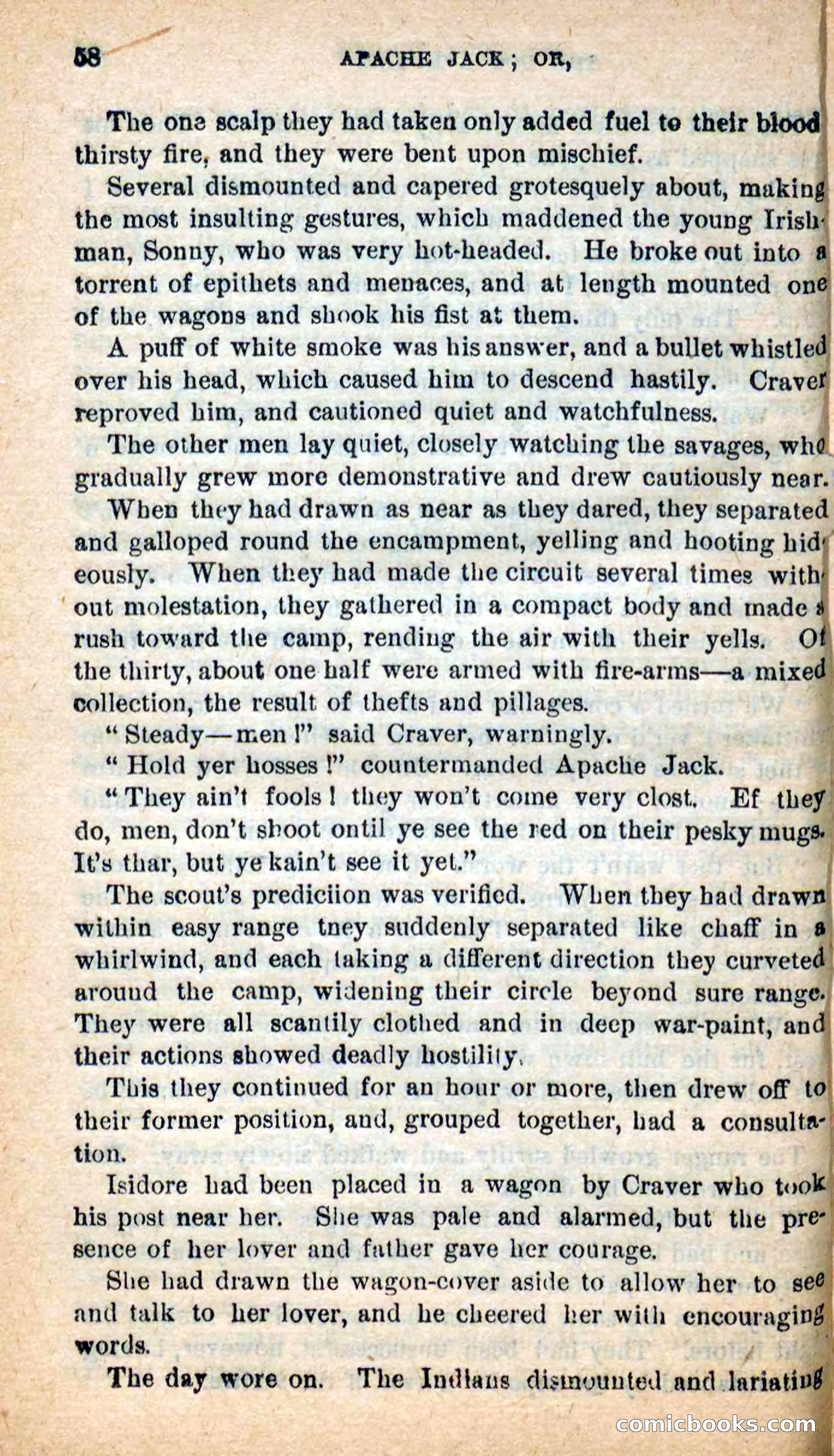Beadle's New Dime Novels: The Dog Trailer — page 55 of 101