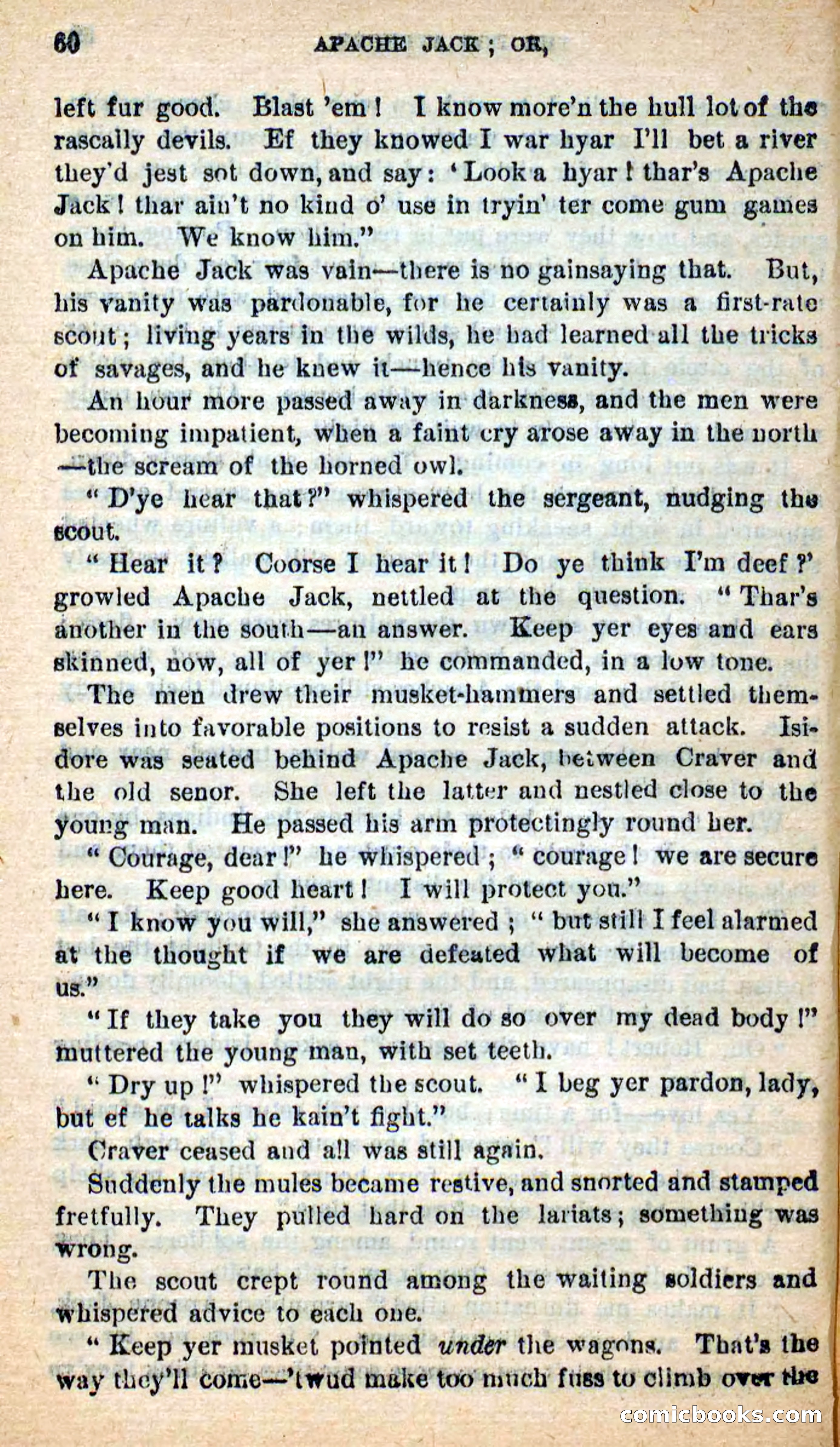 Beadle's New Dime Novels: The Dog Trailer — page 57 of 101
