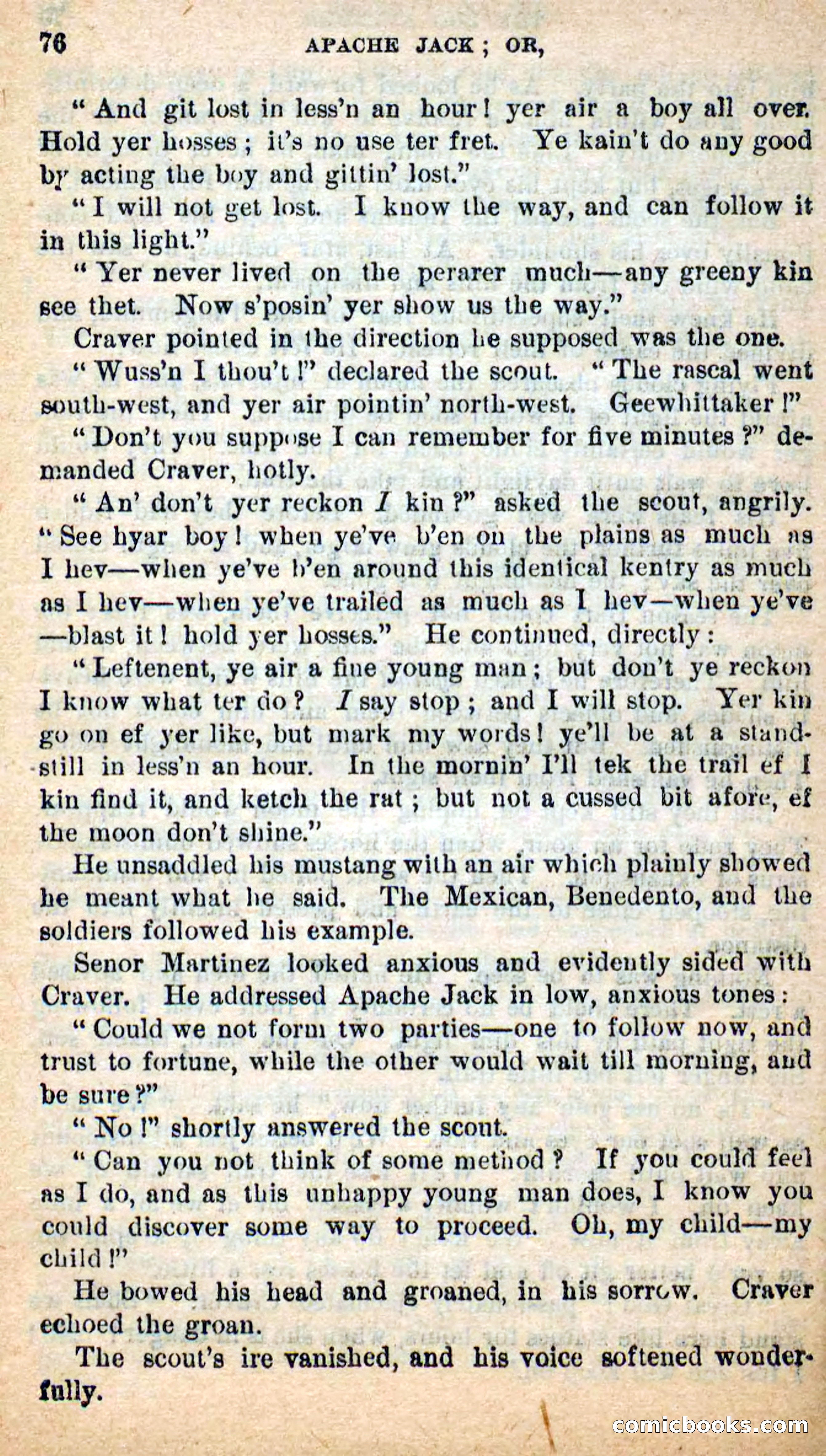 Beadle's New Dime Novels: The Dog Trailer — page 73 of 101