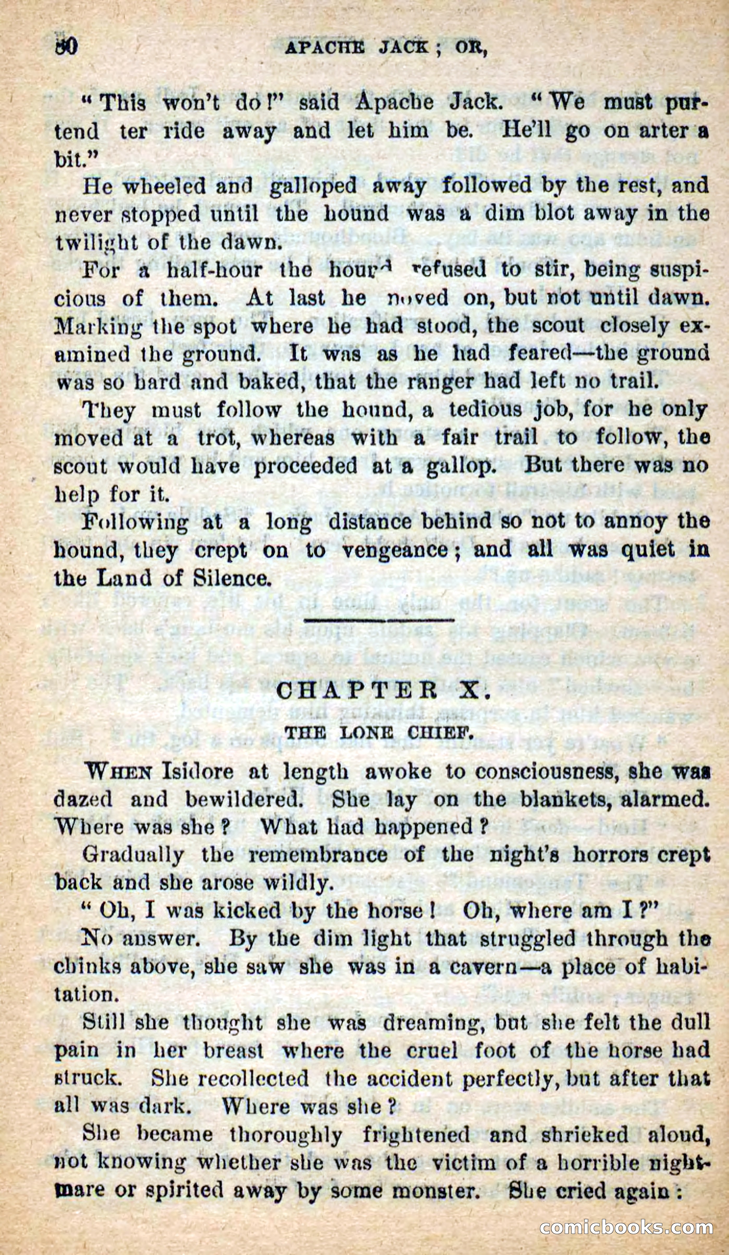 Beadle's New Dime Novels: The Dog Trailer — page 77 of 101