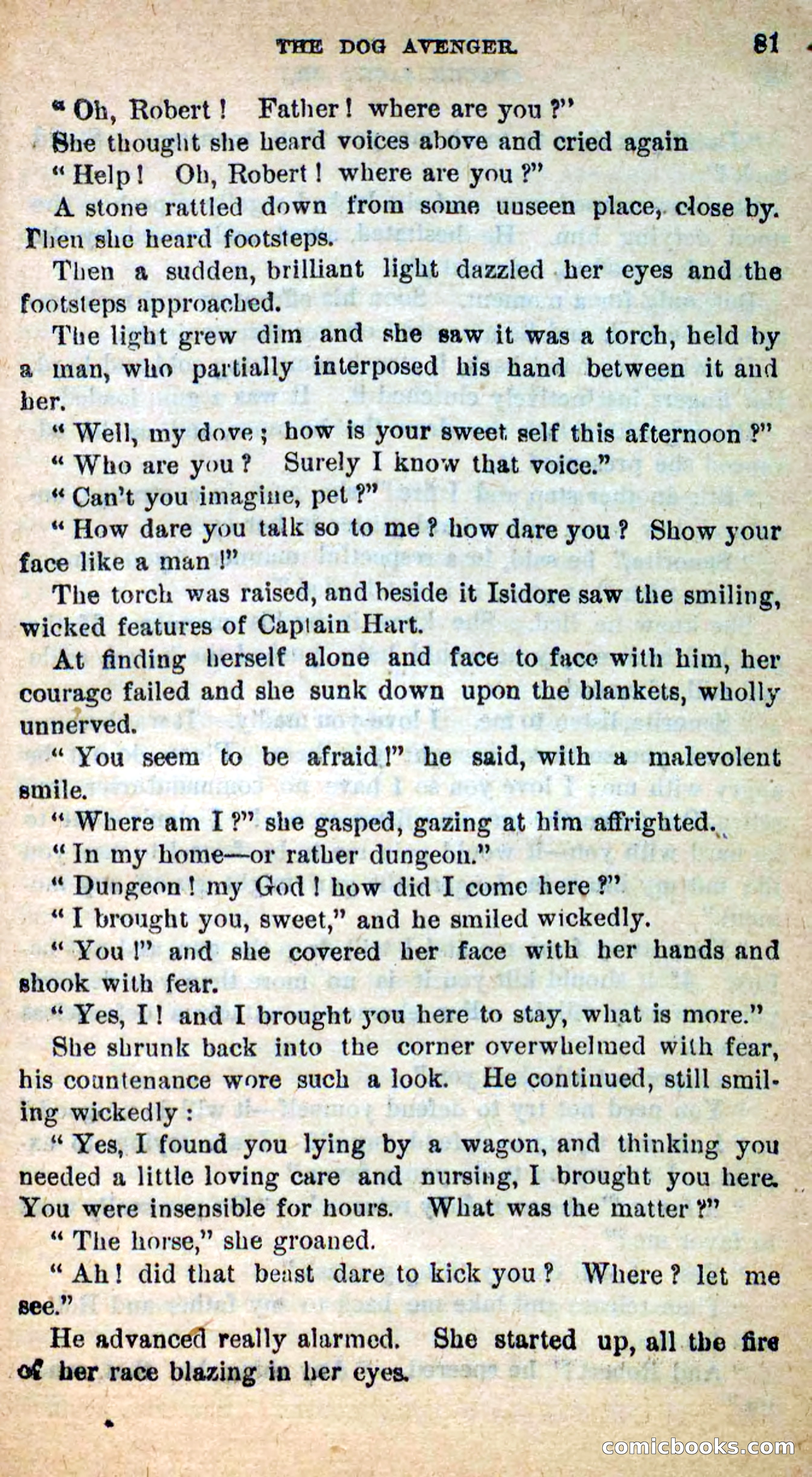 Beadle's New Dime Novels: The Dog Trailer — page 78 of 101