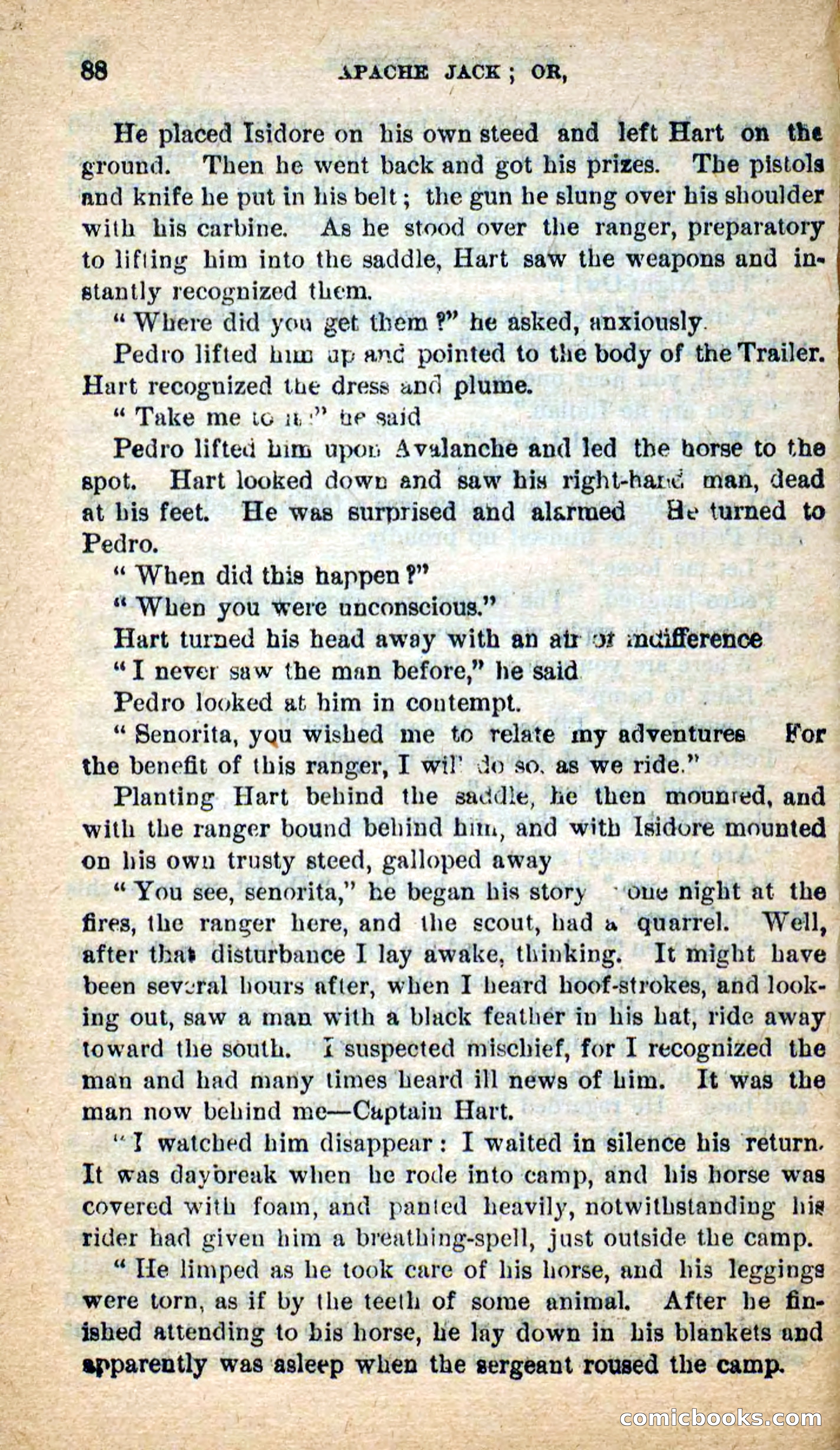 Beadle's New Dime Novels: The Dog Trailer — page 85 of 101