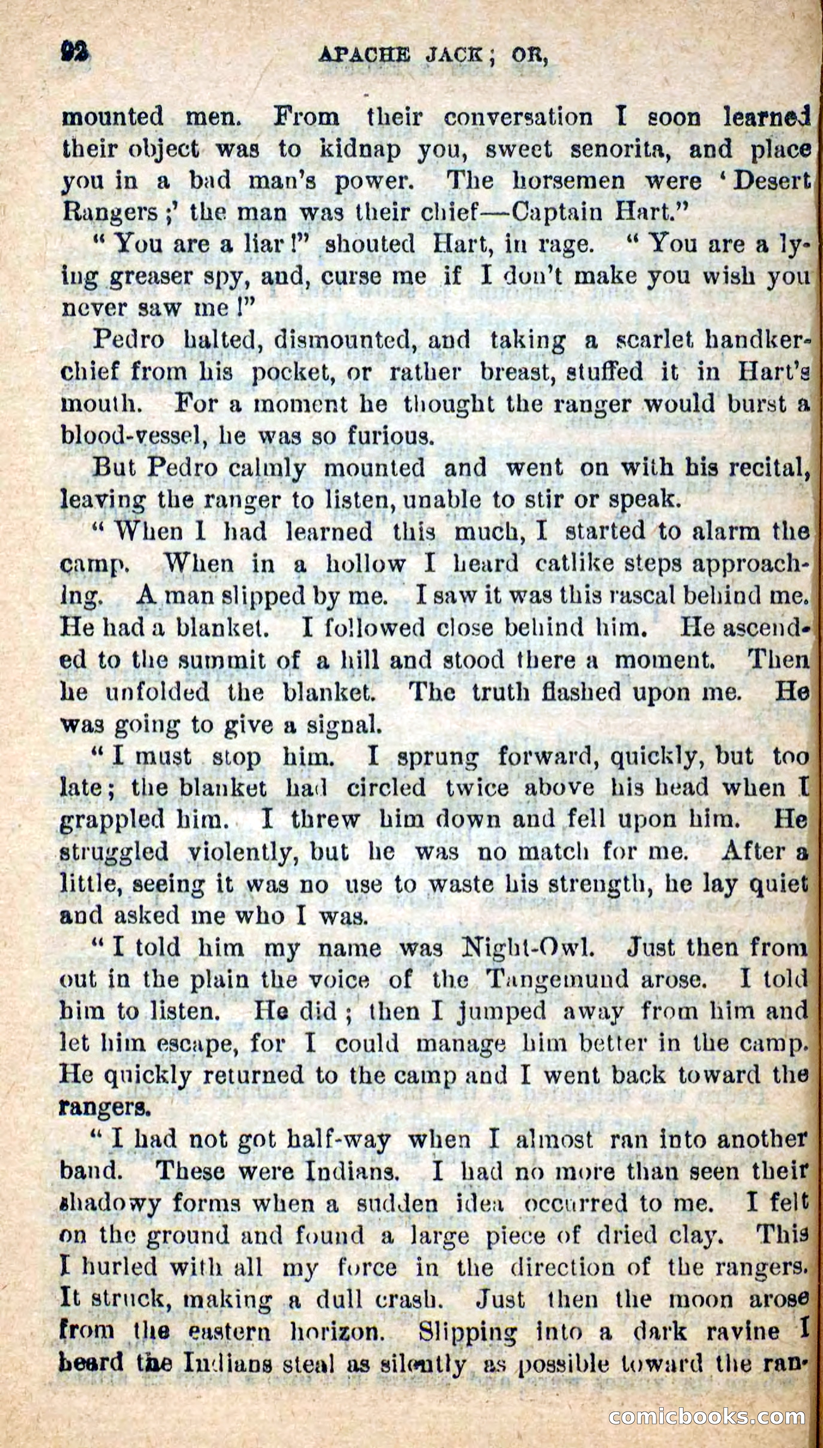 Beadle's New Dime Novels: The Dog Trailer — page 89 of 101