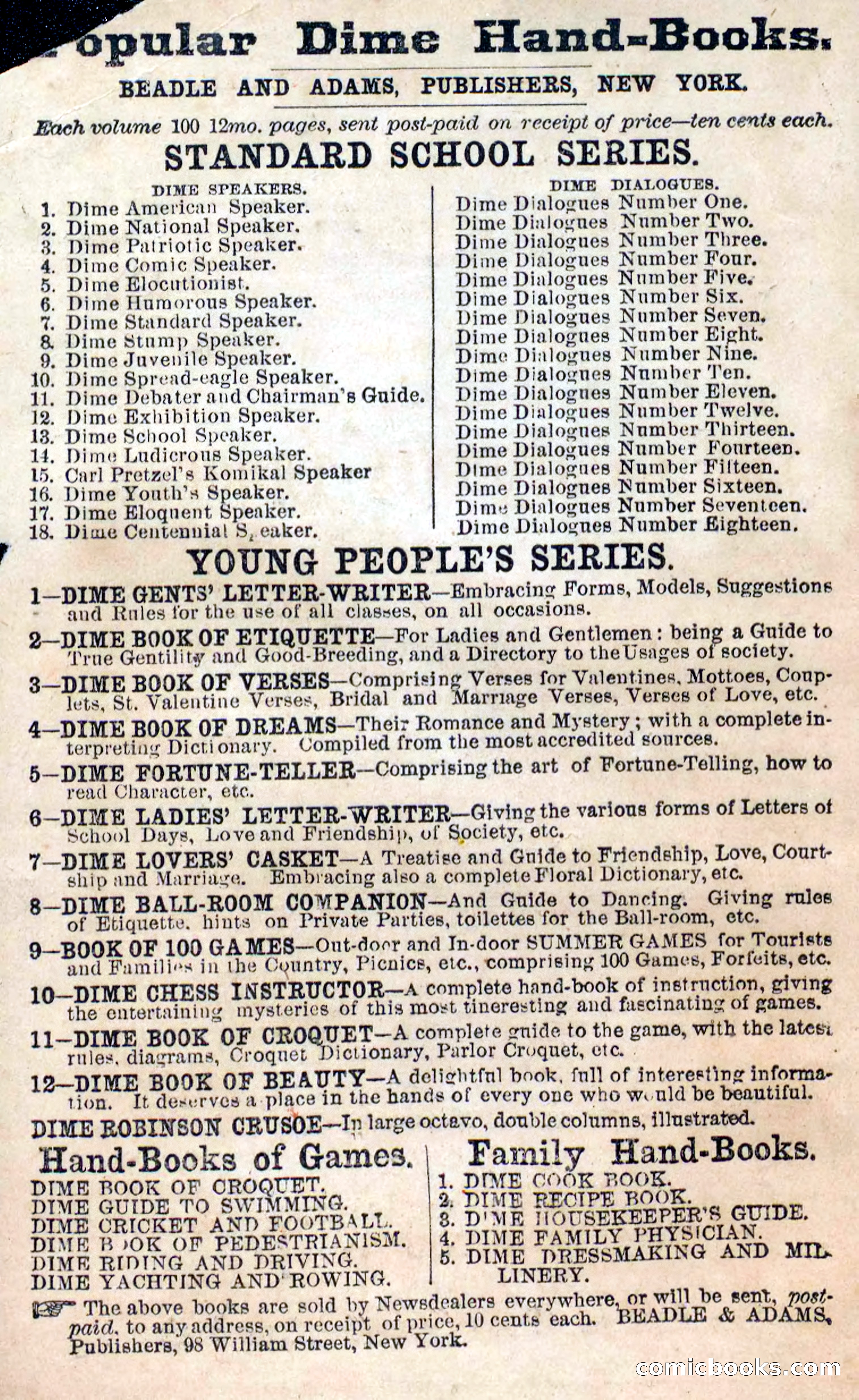 Will-o'-the-Wisp, Beadle's New Dime Novels — page 2 of 98