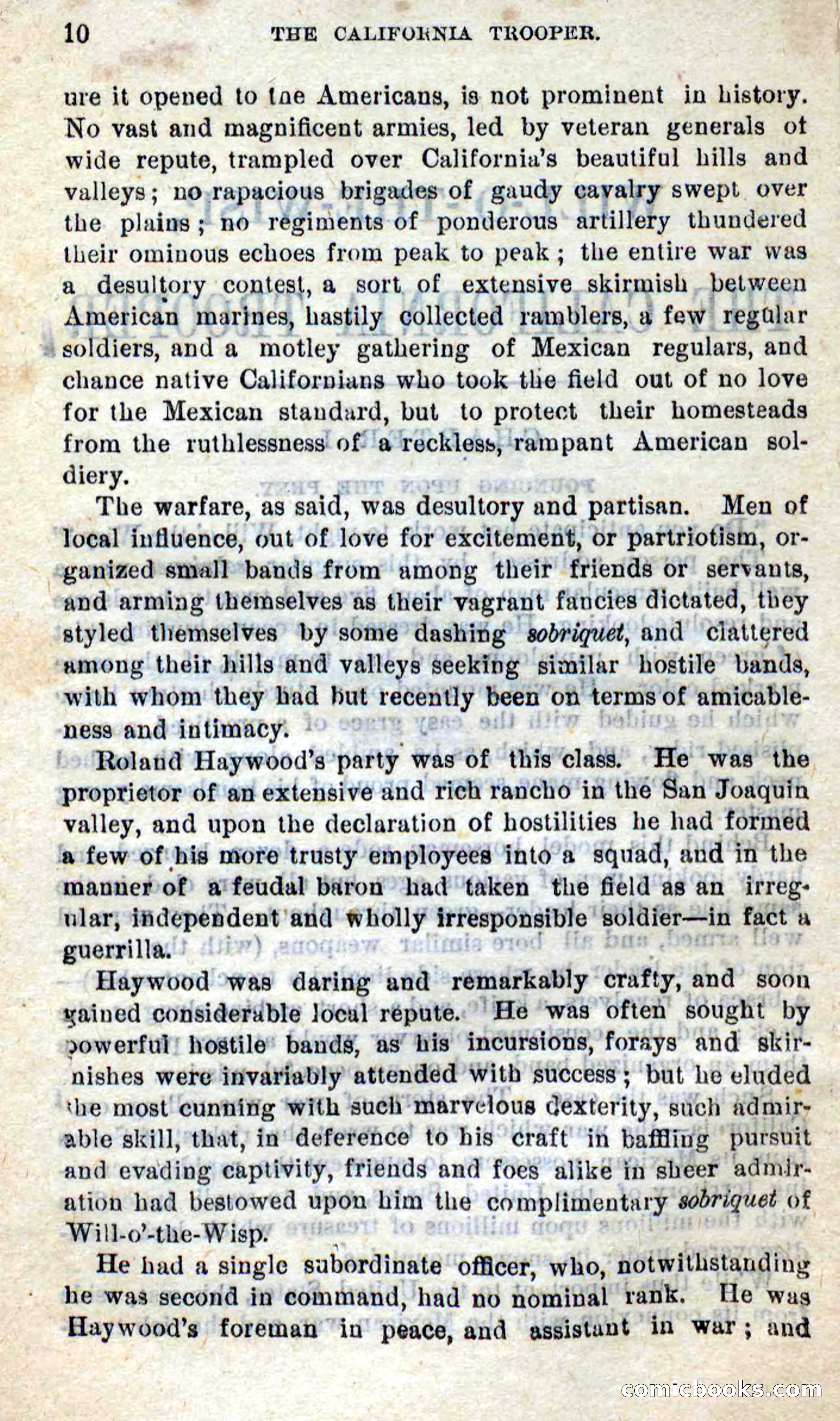 Will-o'-the-Wisp, Beadle's New Dime Novels — page 6 of 98