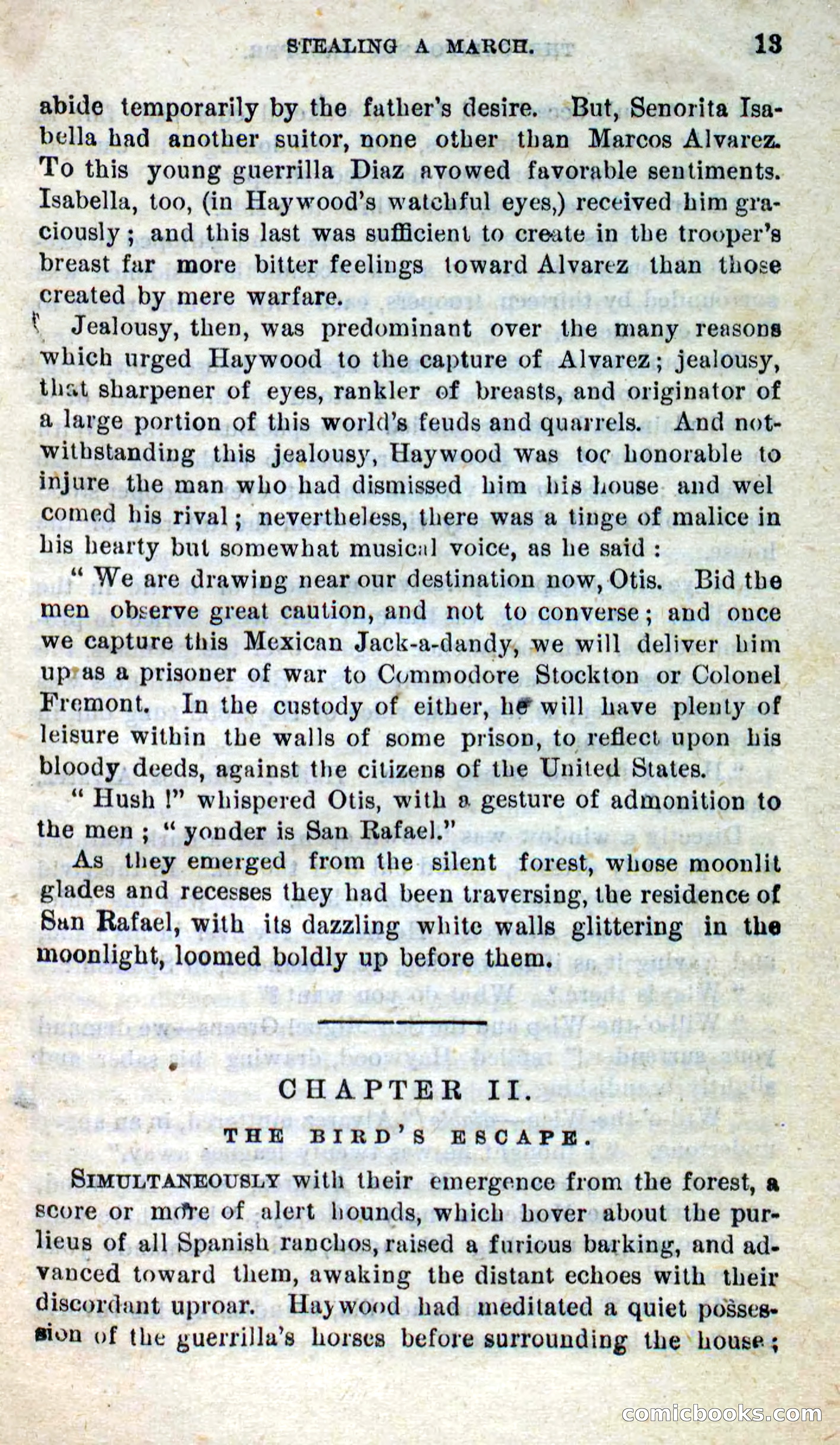 Will-o'-the-Wisp, Beadle's New Dime Novels — page 9 of 98