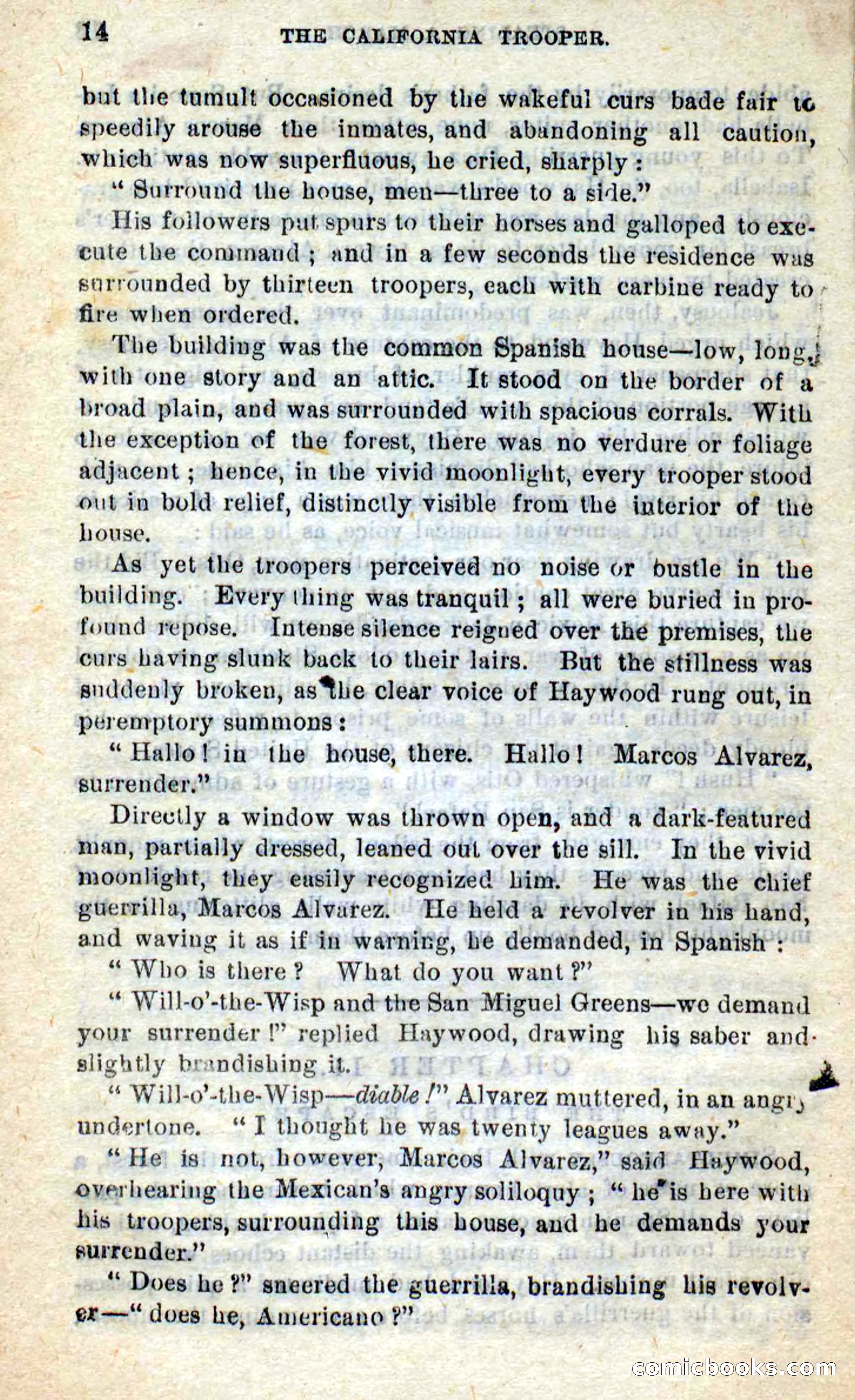 Will-o'-the-Wisp, Beadle's New Dime Novels — page 10 of 98