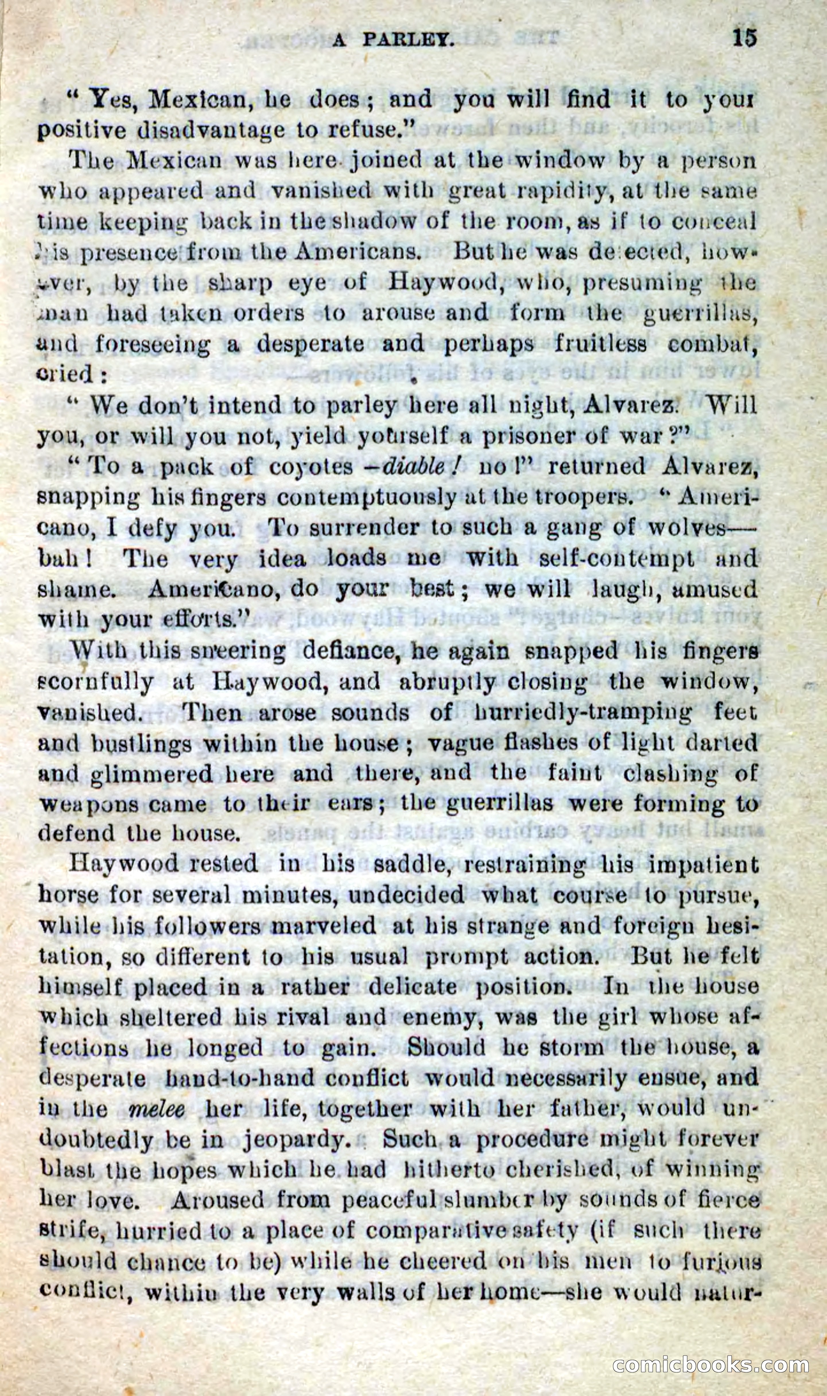 Will-o'-the-Wisp, Beadle's New Dime Novels — page 11 of 98