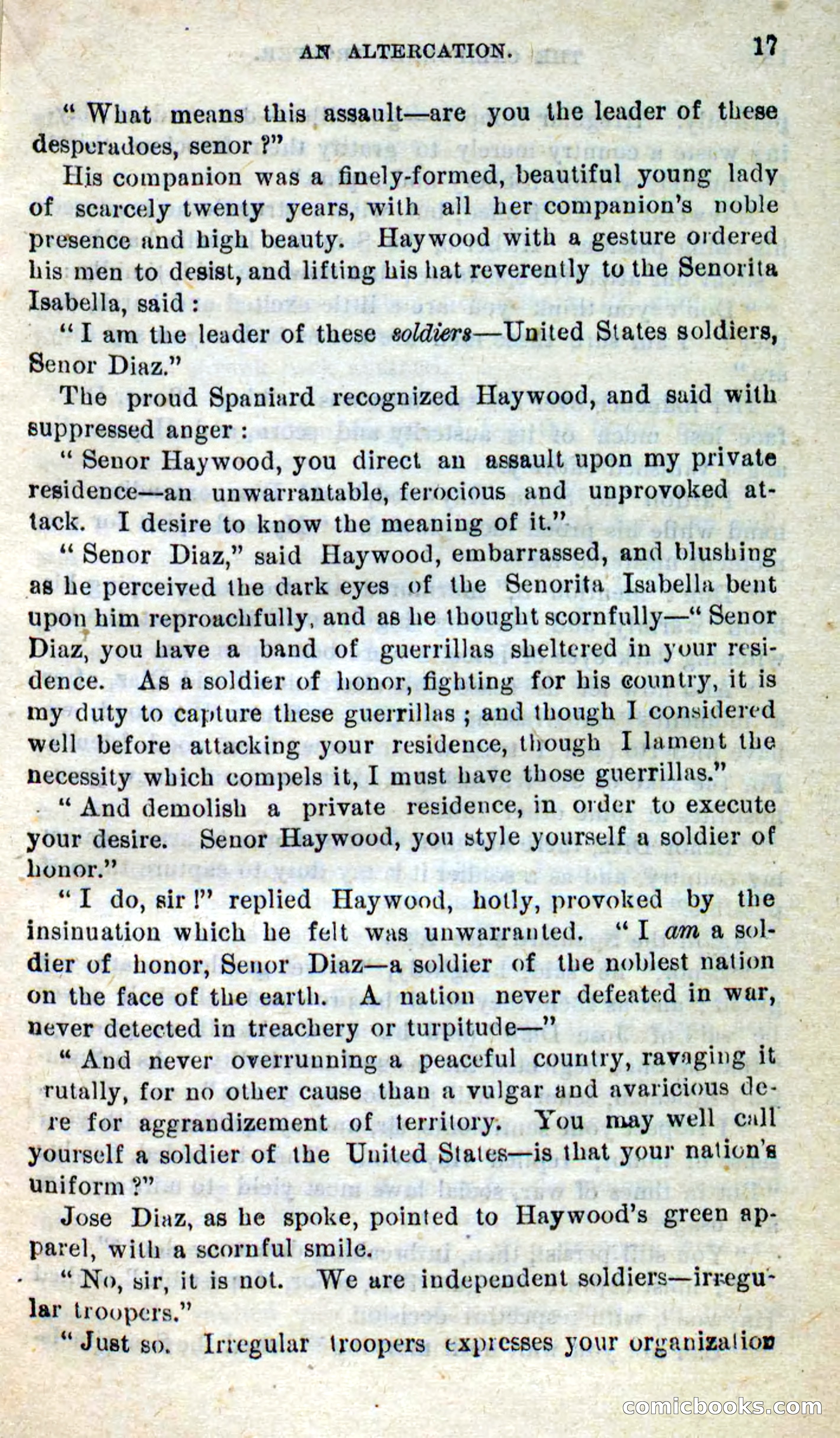 Will-o'-the-Wisp, Beadle's New Dime Novels — page 13 of 98