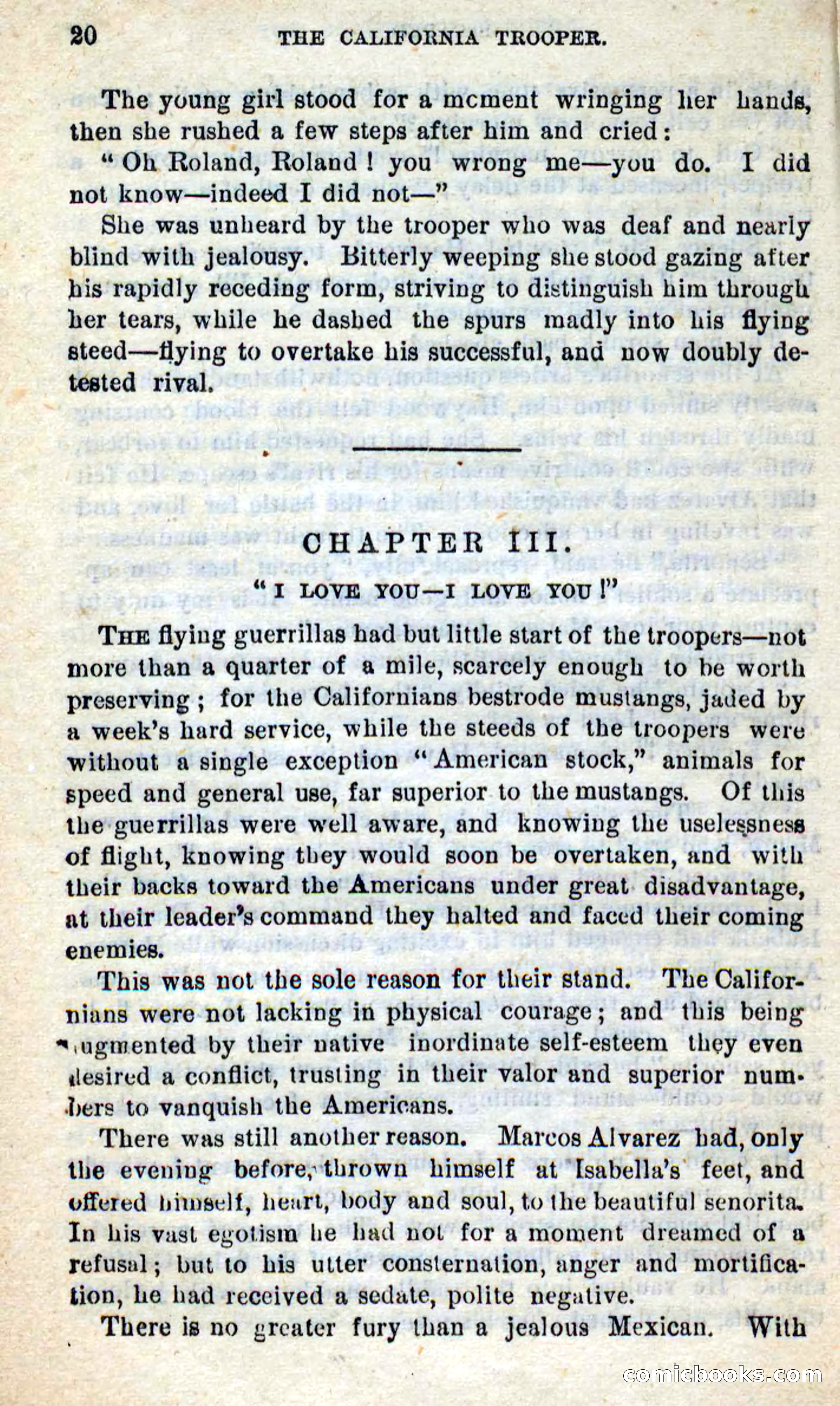 Will-o'-the-Wisp, Beadle's New Dime Novels — page 16 of 98
