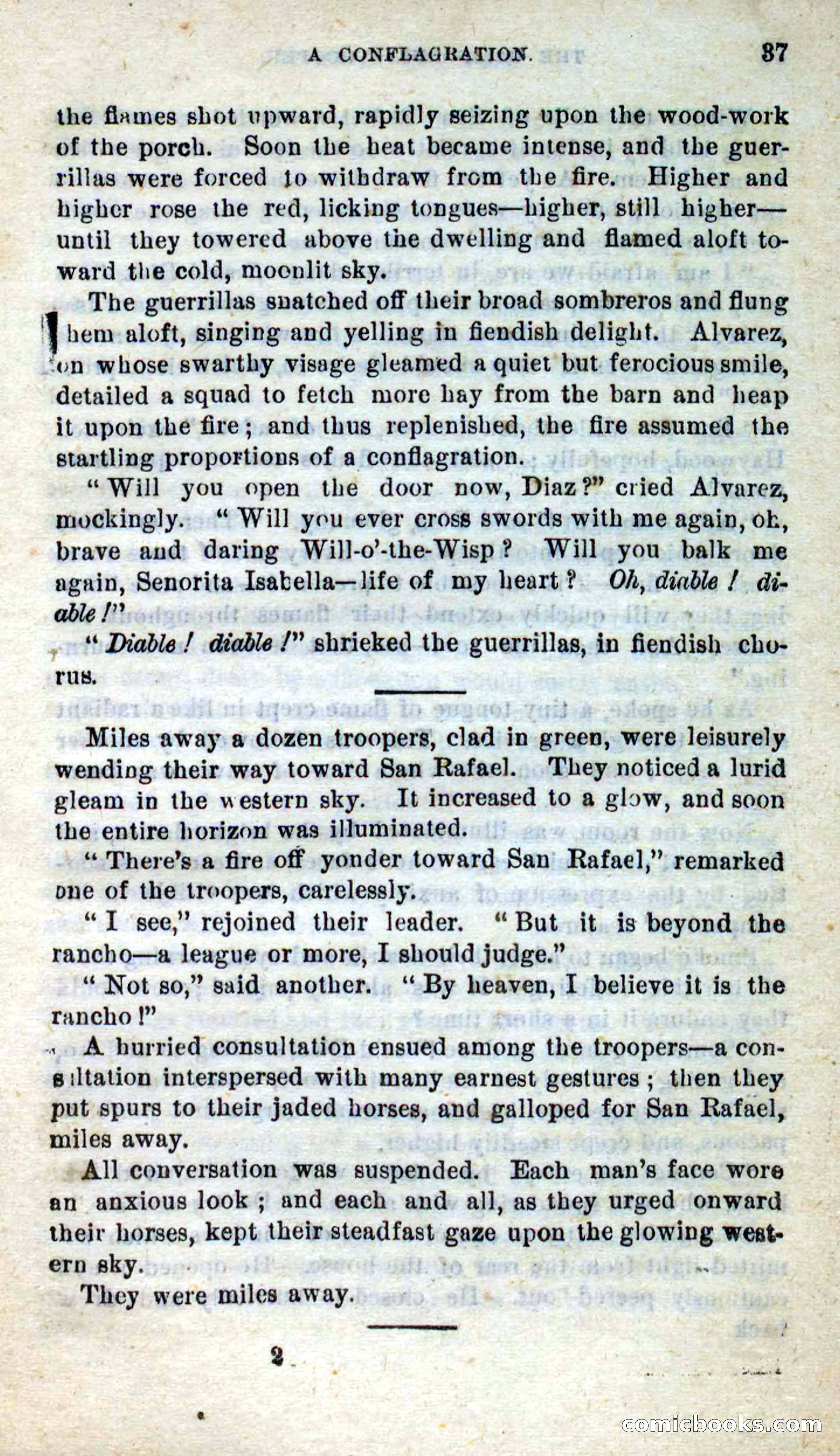 Will-o'-the-Wisp, Beadle's New Dime Novels — page 33 of 98