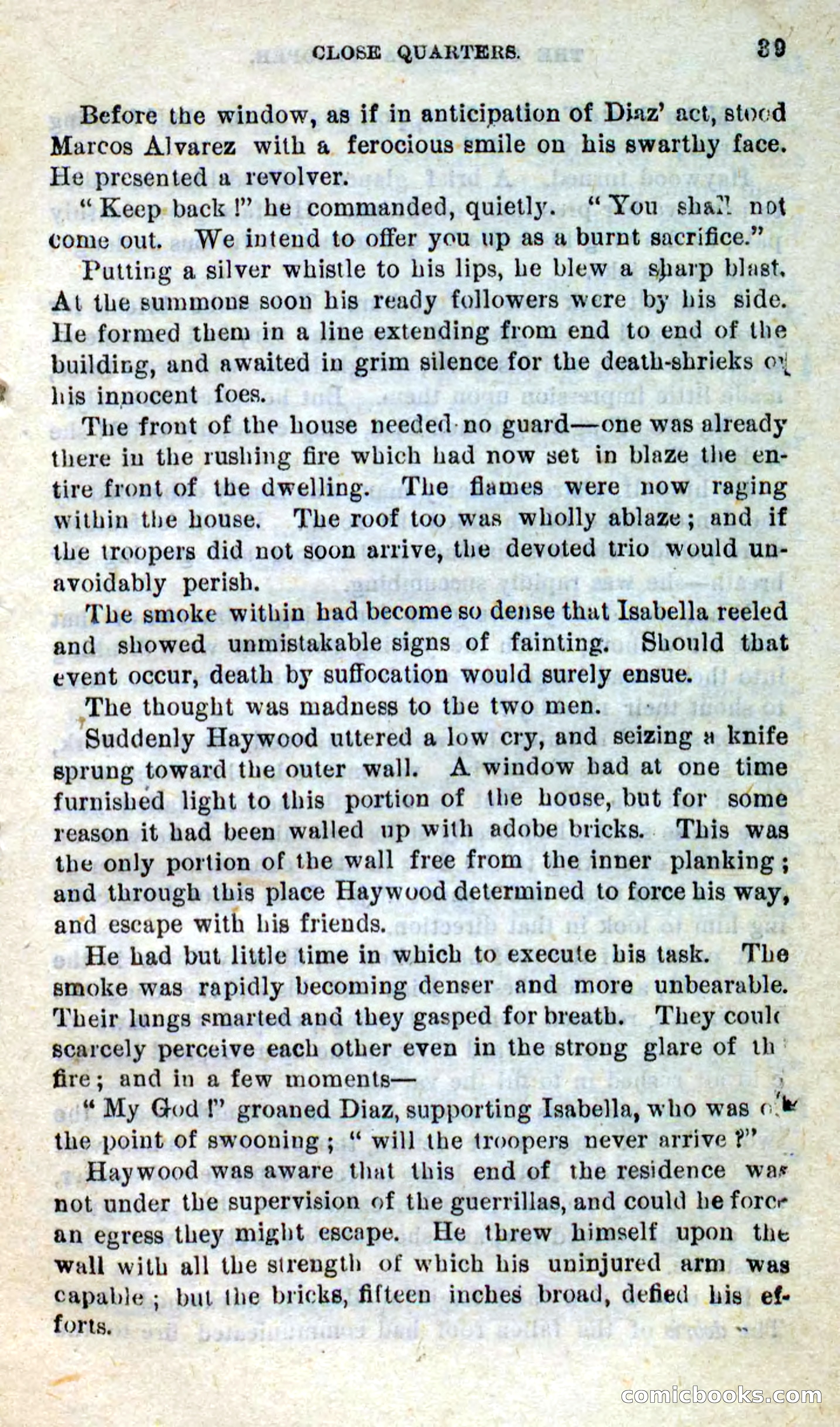 Will-o'-the-Wisp, Beadle's New Dime Novels — page 35 of 98