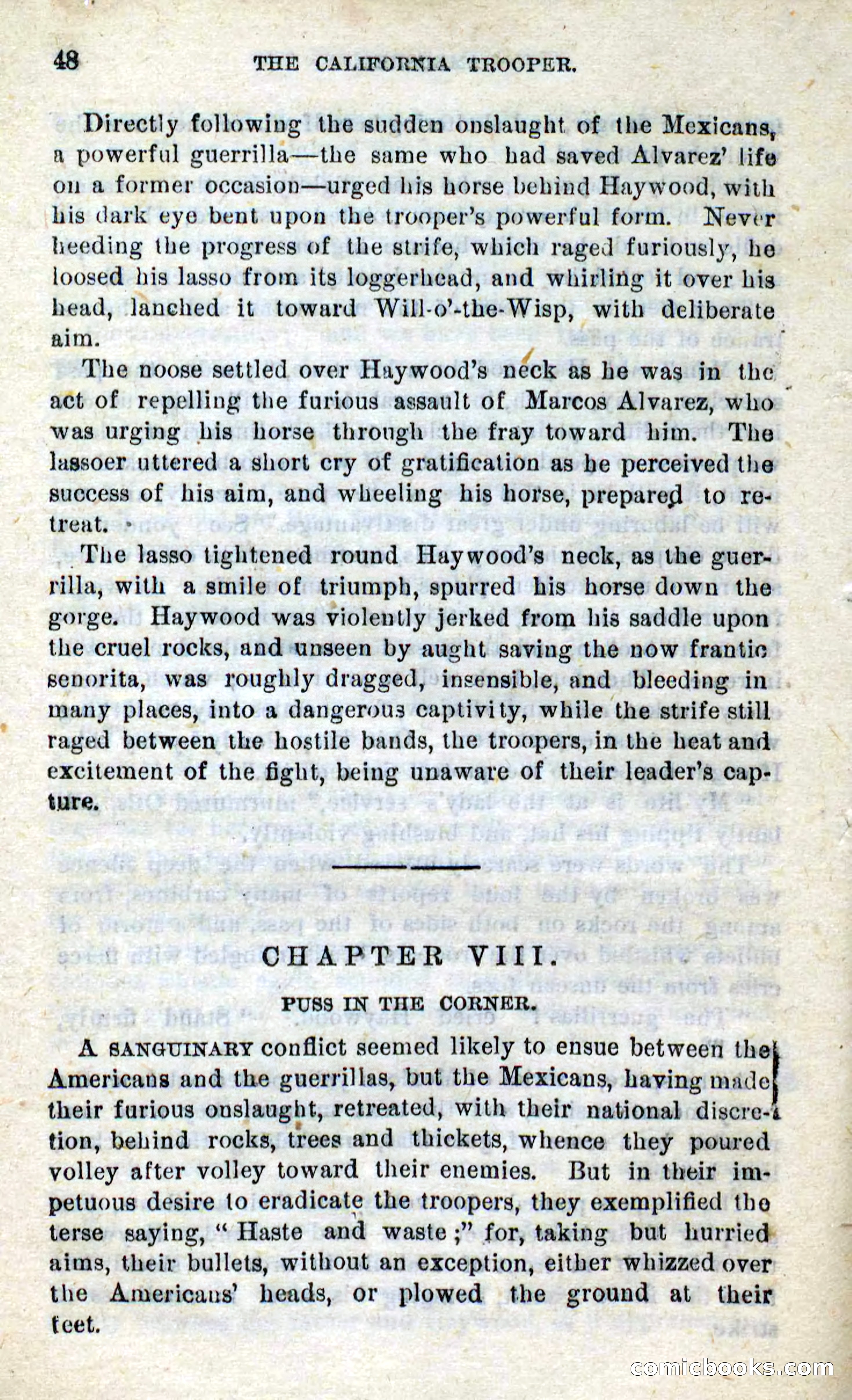 Will-o'-the-Wisp, Beadle's New Dime Novels — page 44 of 98