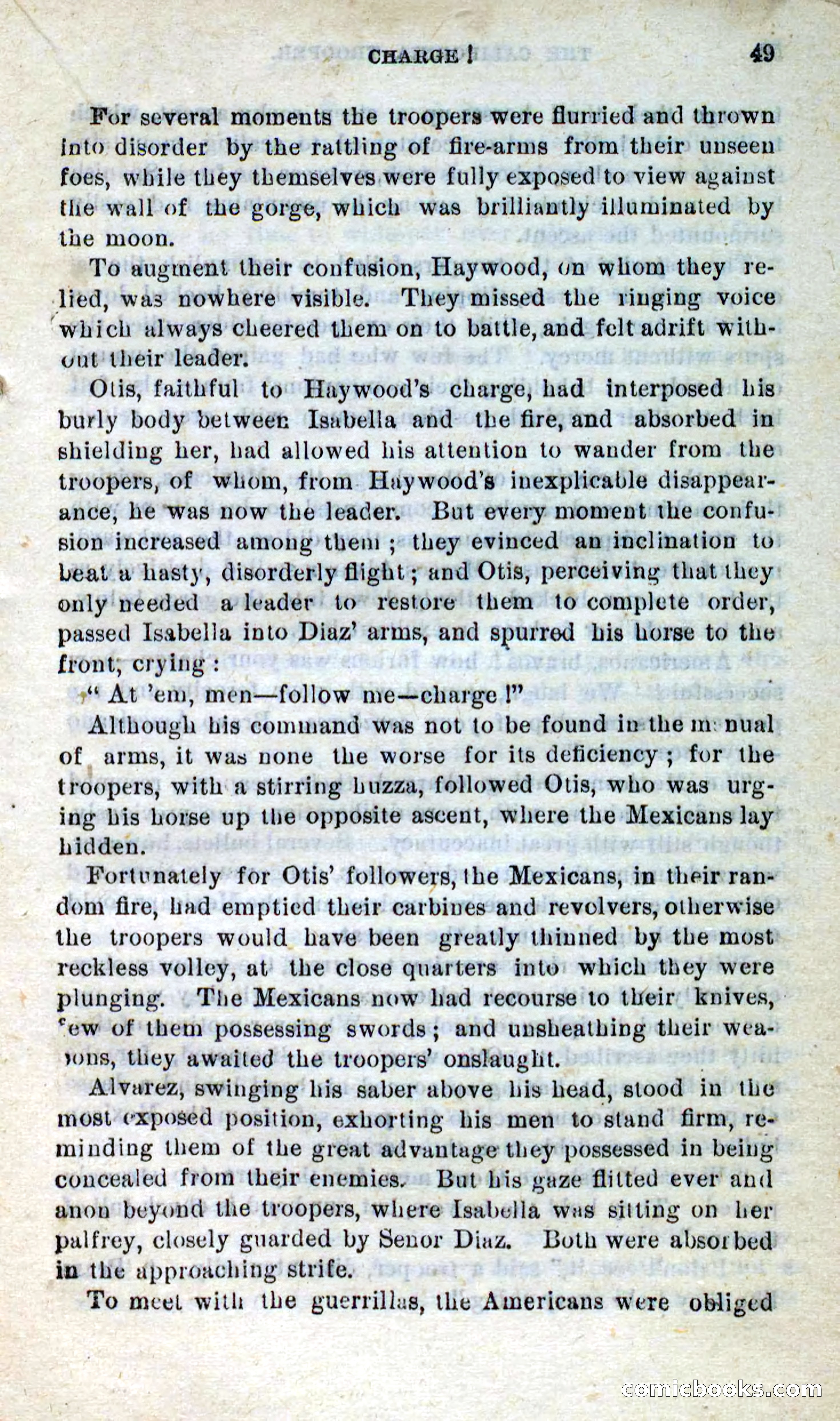 Will-o'-the-Wisp, Beadle's New Dime Novels — page 45 of 98