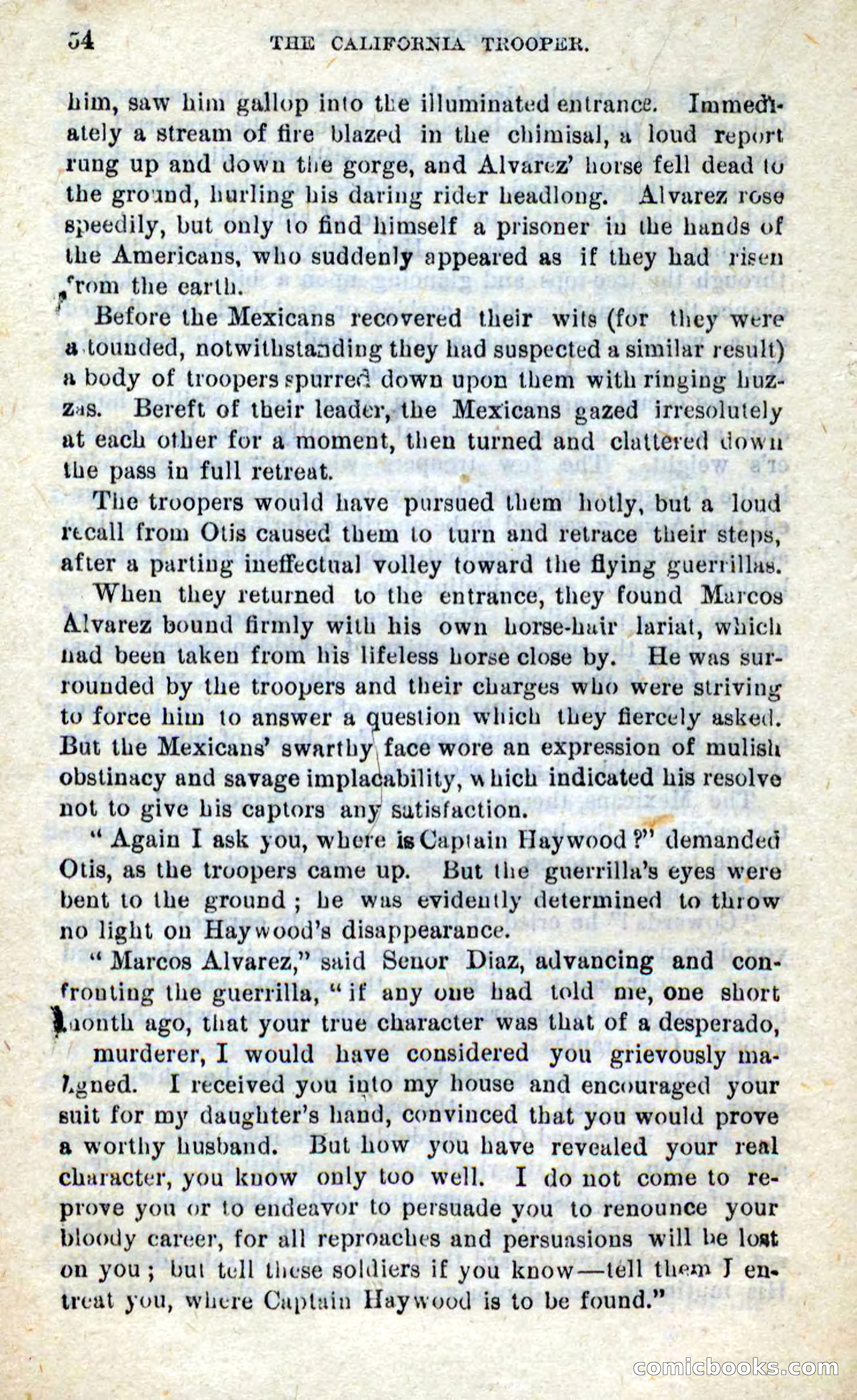 Will-o'-the-Wisp, Beadle's New Dime Novels — page 50 of 98