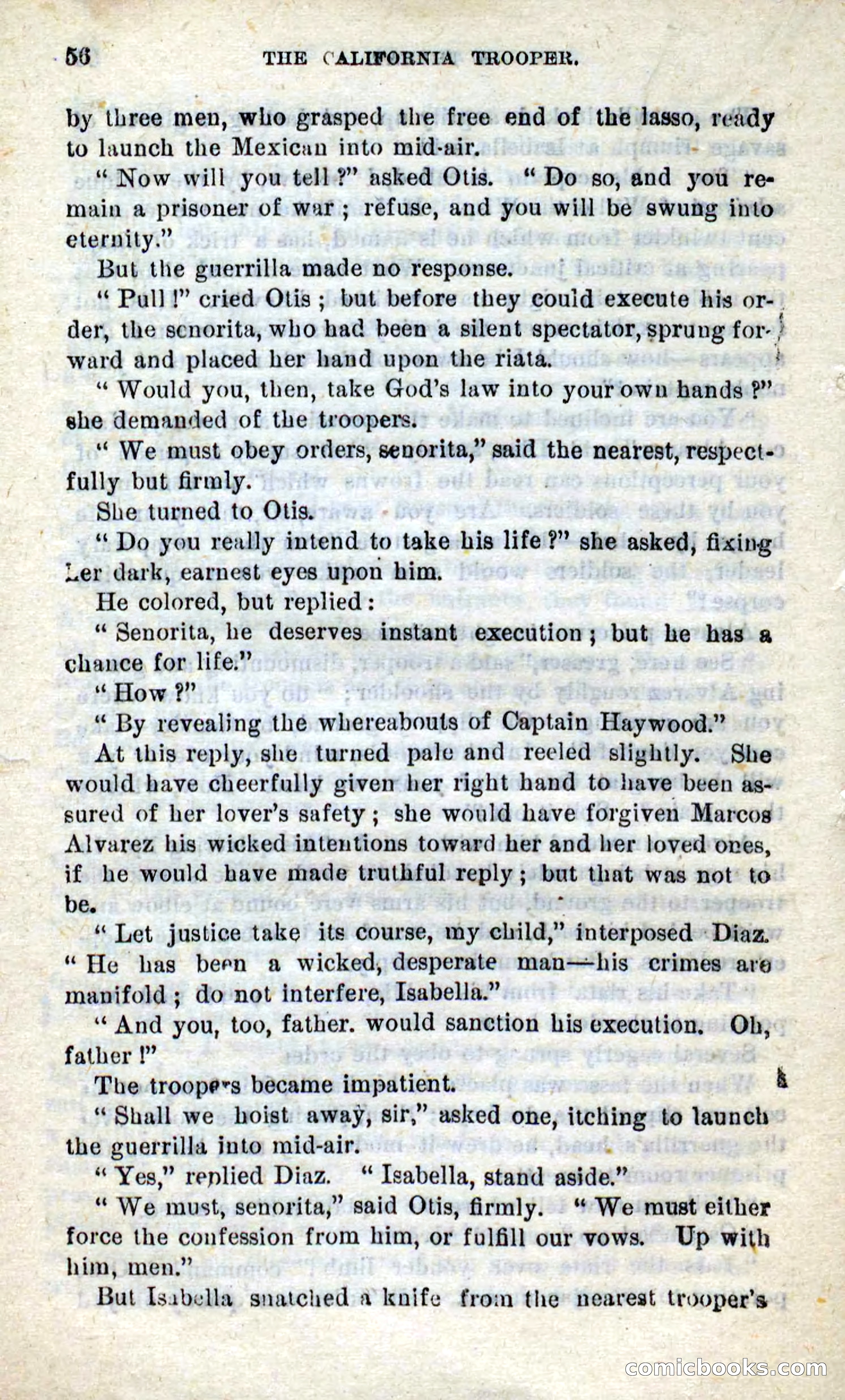 Will-o'-the-Wisp, Beadle's New Dime Novels — page 52 of 98