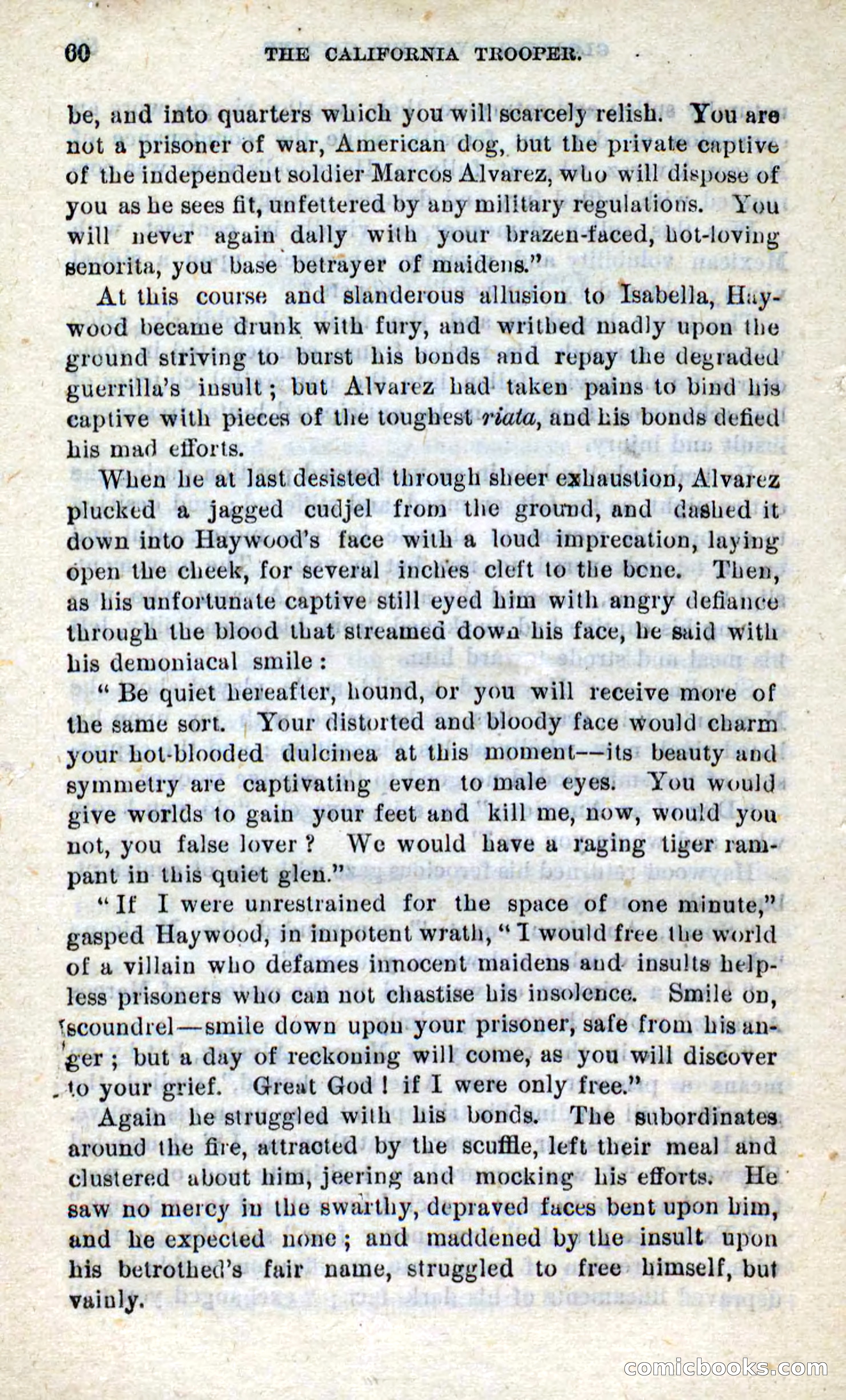 Will-o'-the-Wisp, Beadle's New Dime Novels — page 56 of 98