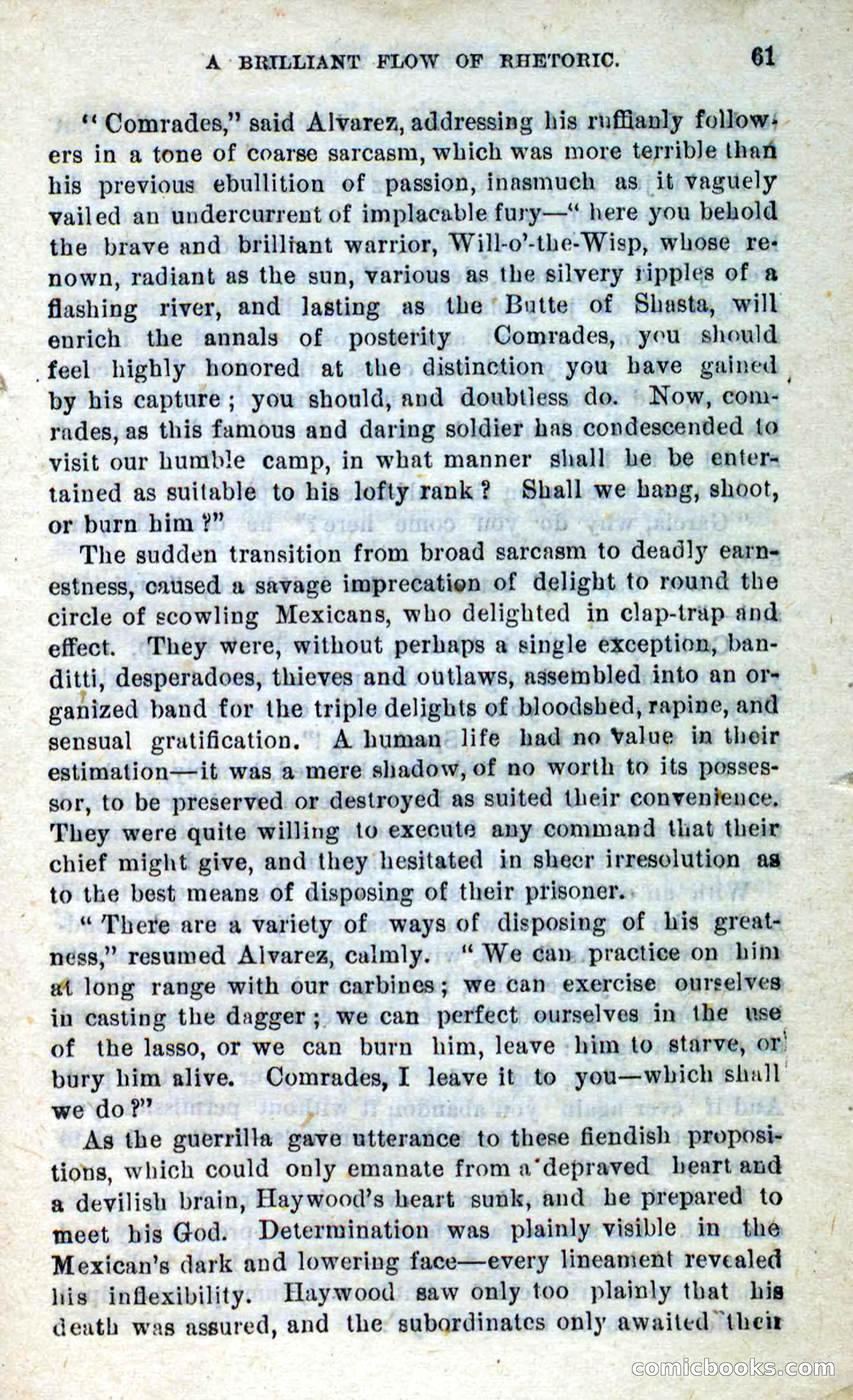 Will-o'-the-Wisp, Beadle's New Dime Novels — page 57 of 98