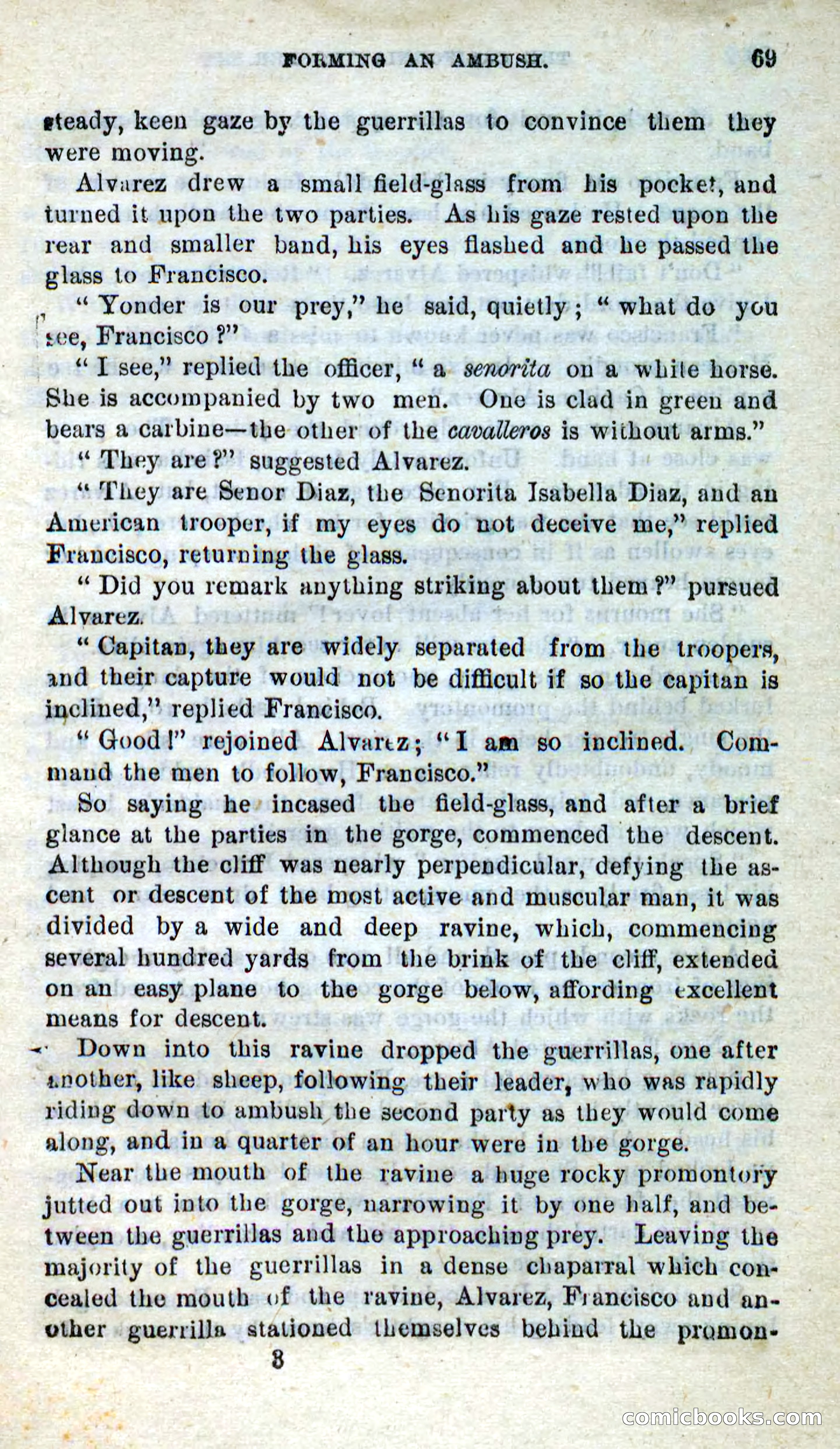 Will-o'-the-Wisp, Beadle's New Dime Novels — page 65 of 98