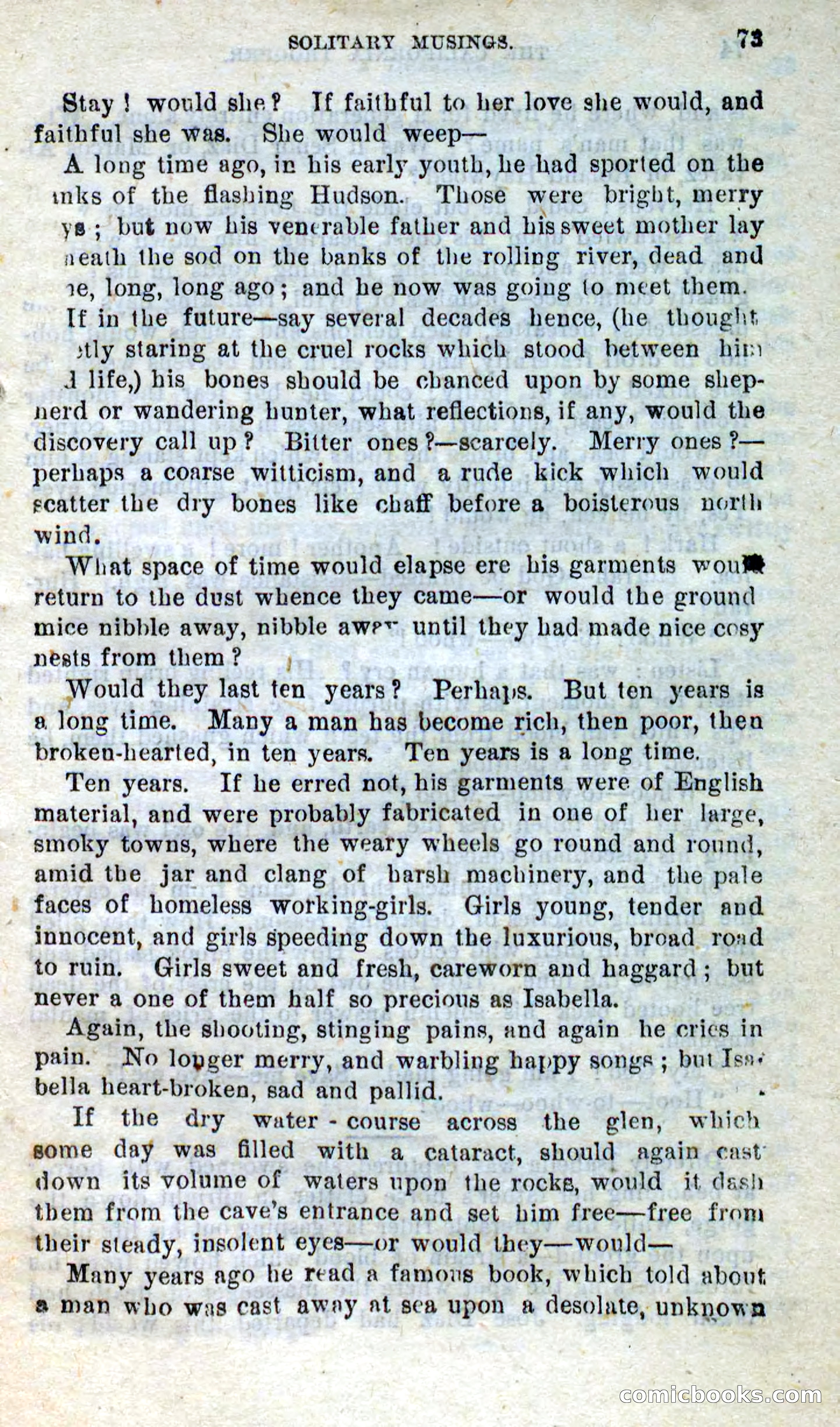Will-o'-the-Wisp, Beadle's New Dime Novels — page 69 of 98