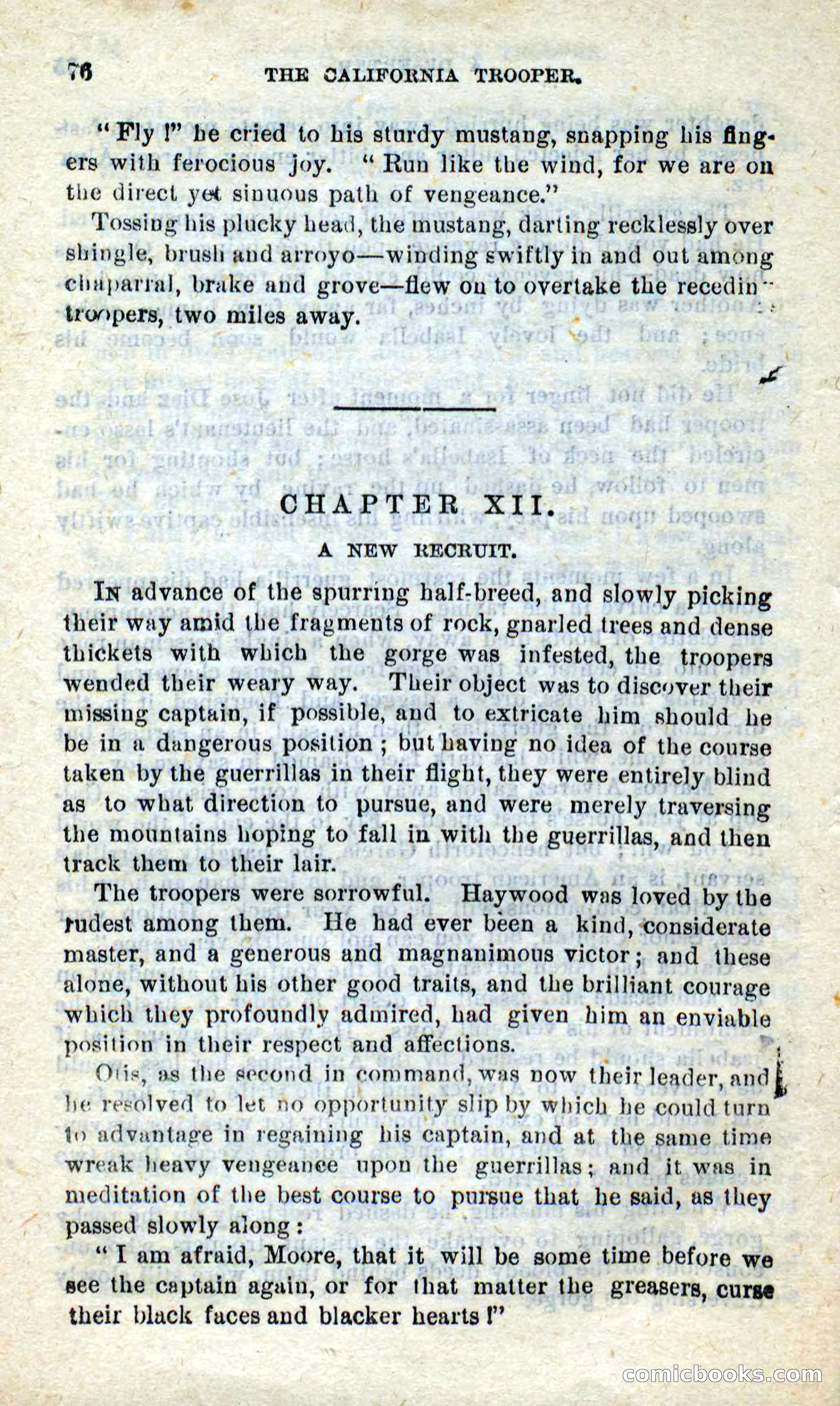 Will-o'-the-Wisp, Beadle's New Dime Novels — page 72 of 98