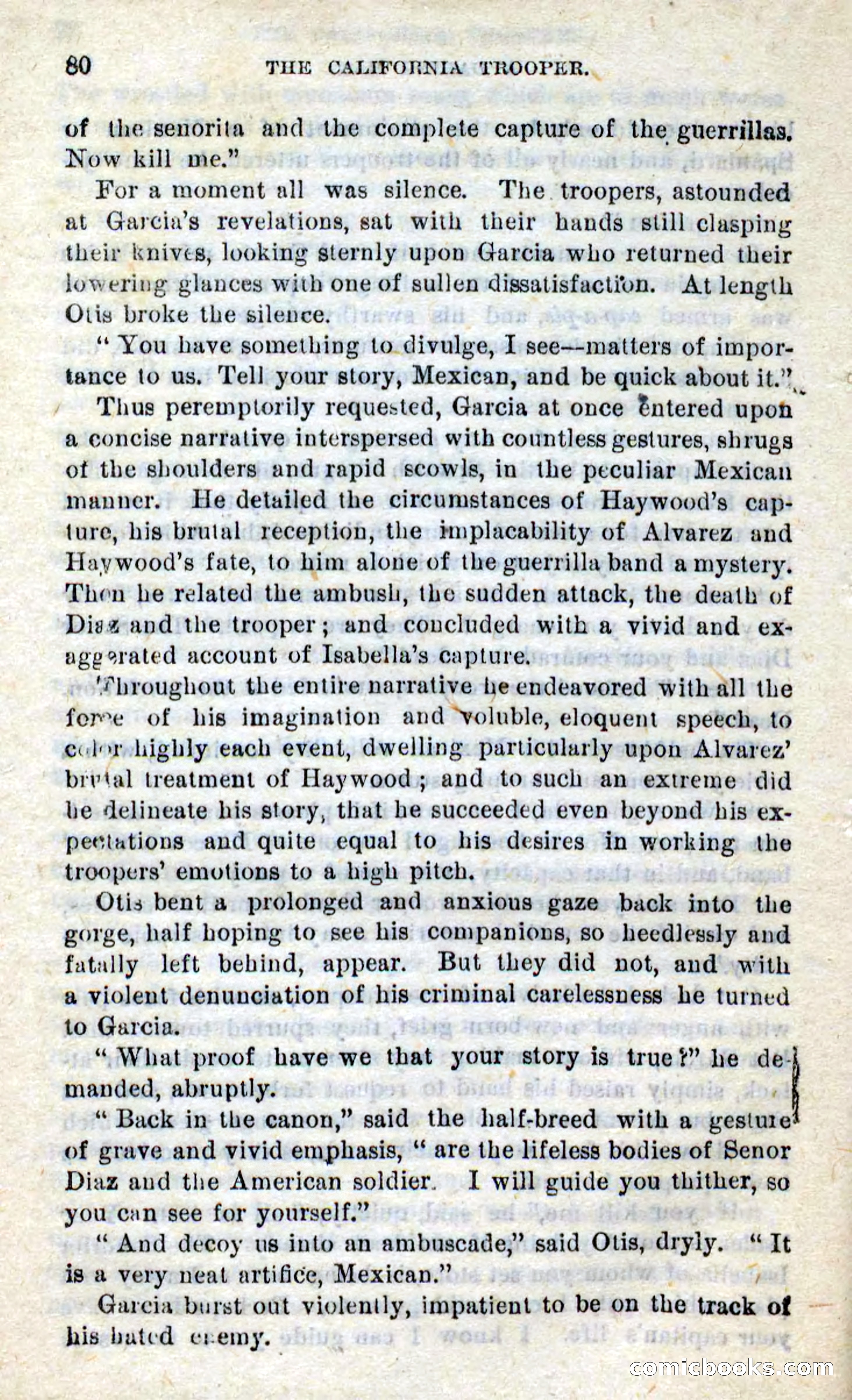 Will-o'-the-Wisp, Beadle's New Dime Novels — page 76 of 98
