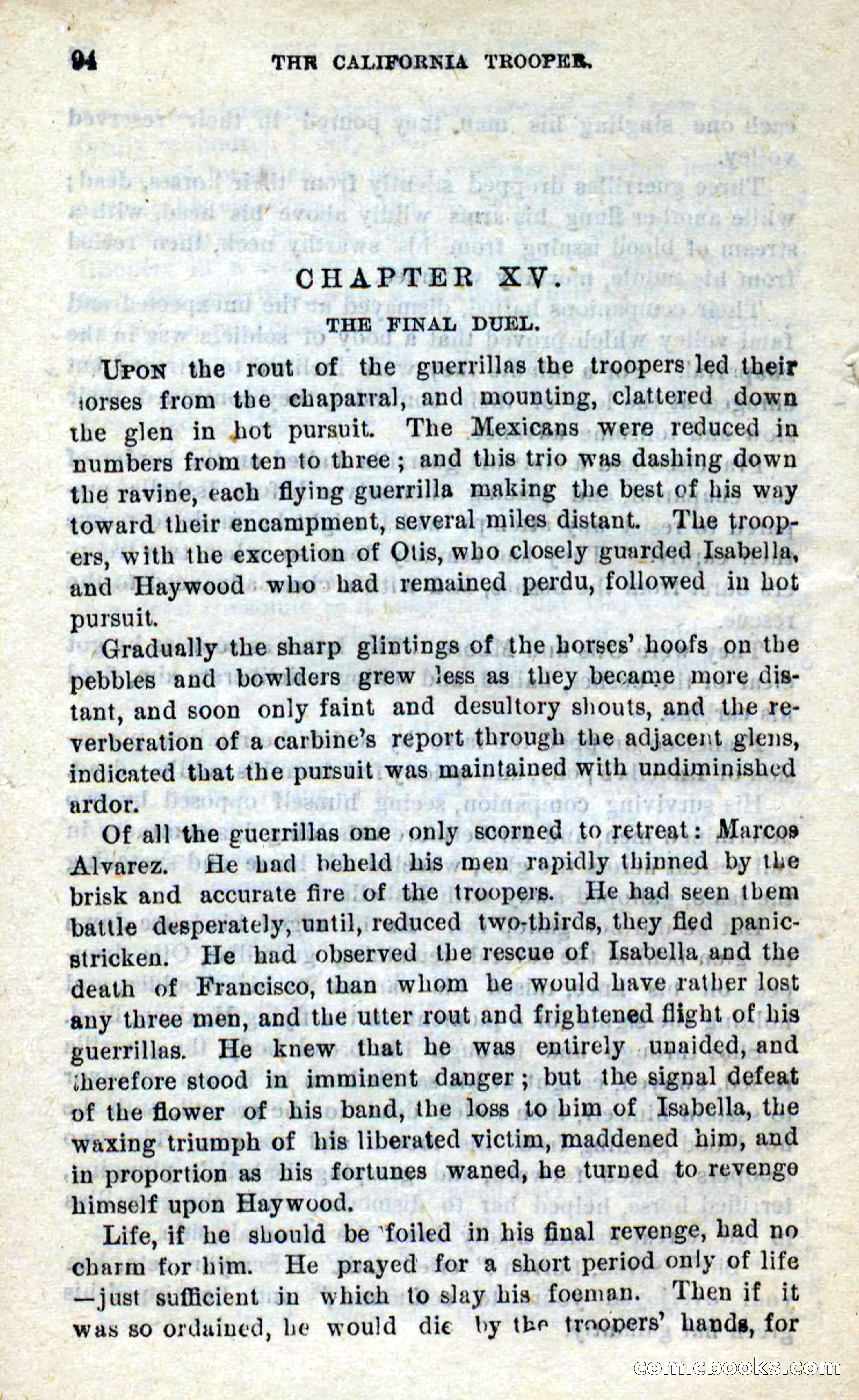 Will-o'-the-Wisp, Beadle's New Dime Novels — page 90 of 98
