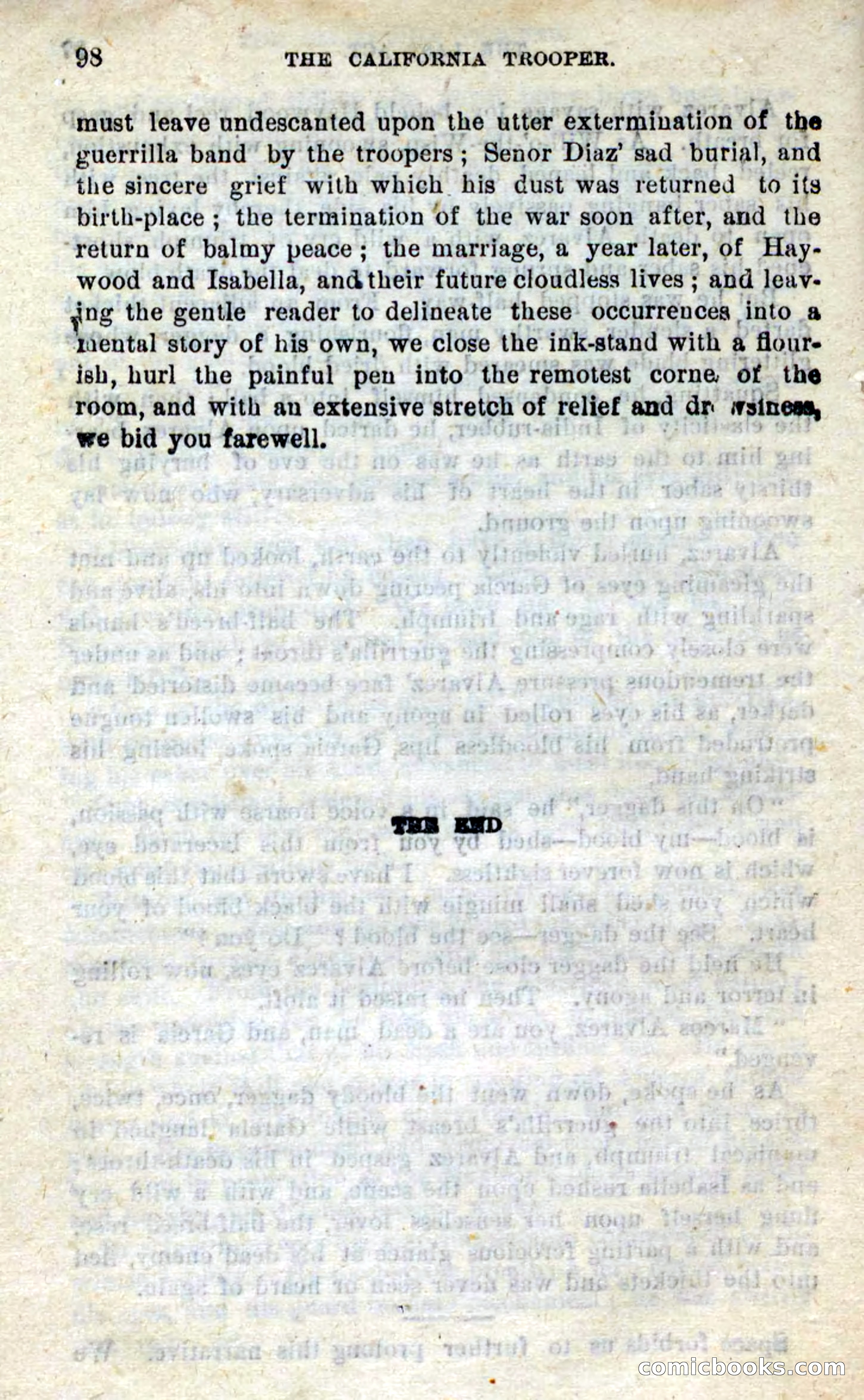Will-o'-the-Wisp, Beadle's New Dime Novels — page 94 of 98