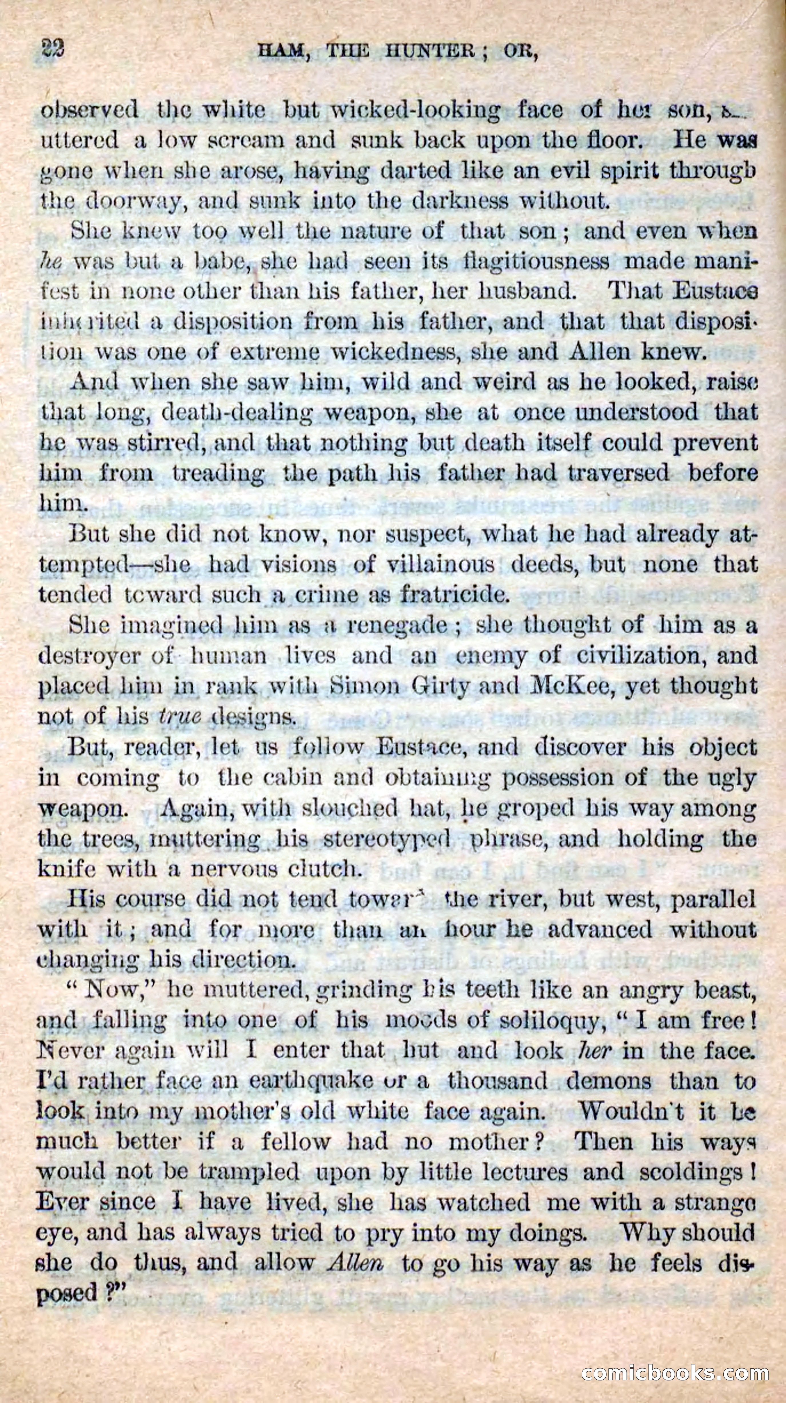 Beadle's New Dime Novels: Hunter Ham — page 18 of 101