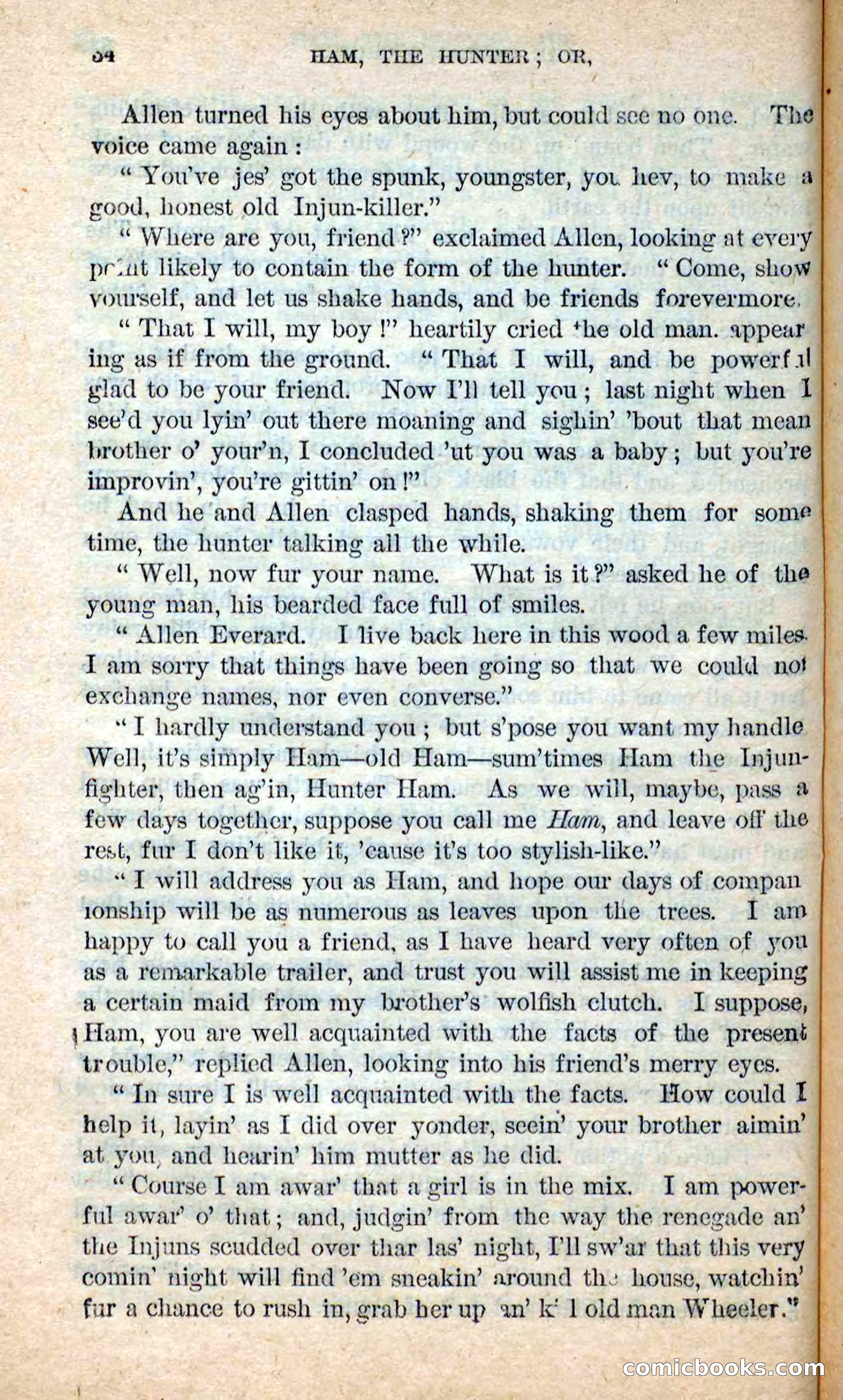Beadle's New Dime Novels: Hunter Ham — page 30 of 101