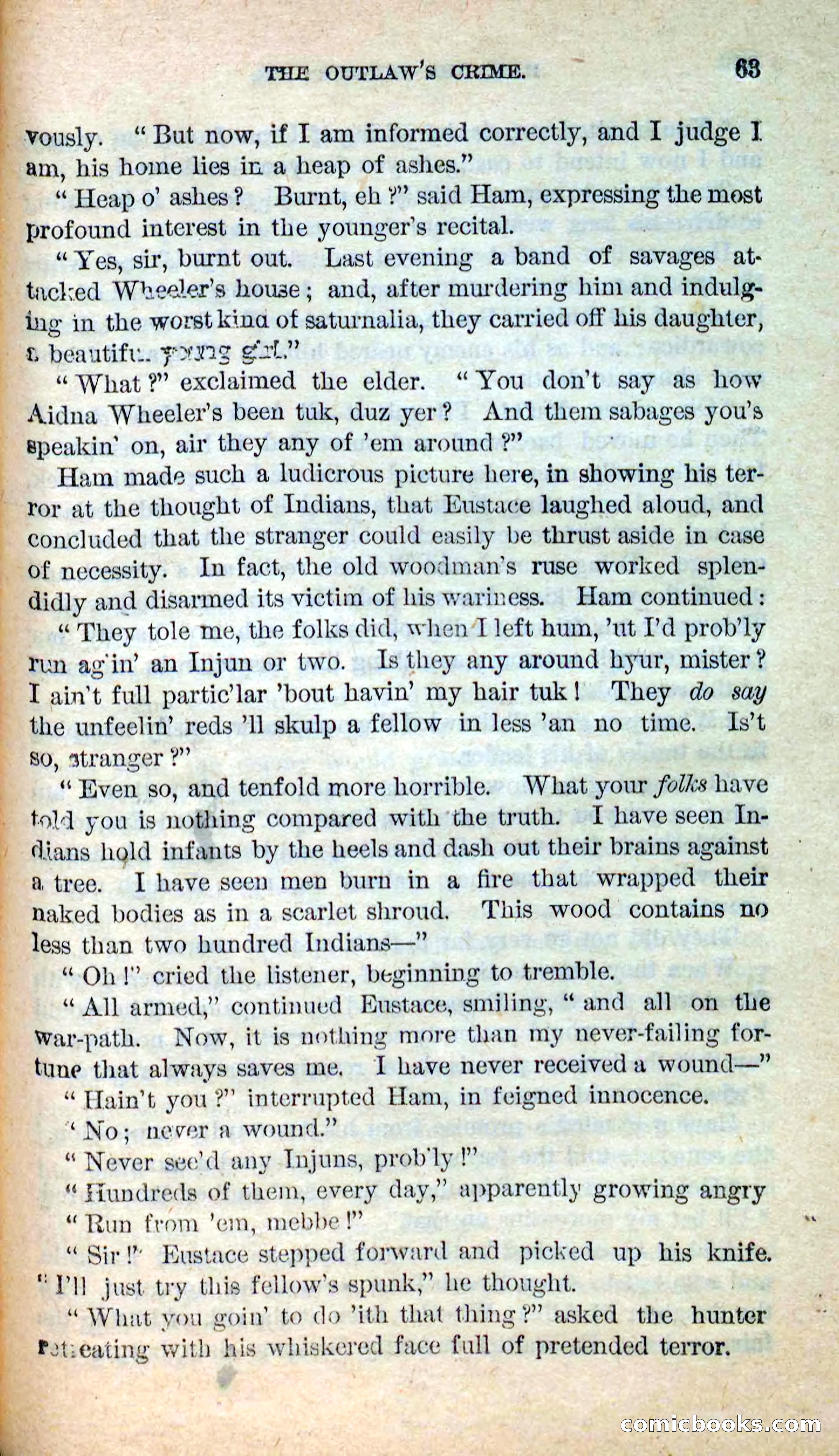 Beadle's New Dime Novels: Hunter Ham — page 59 of 101