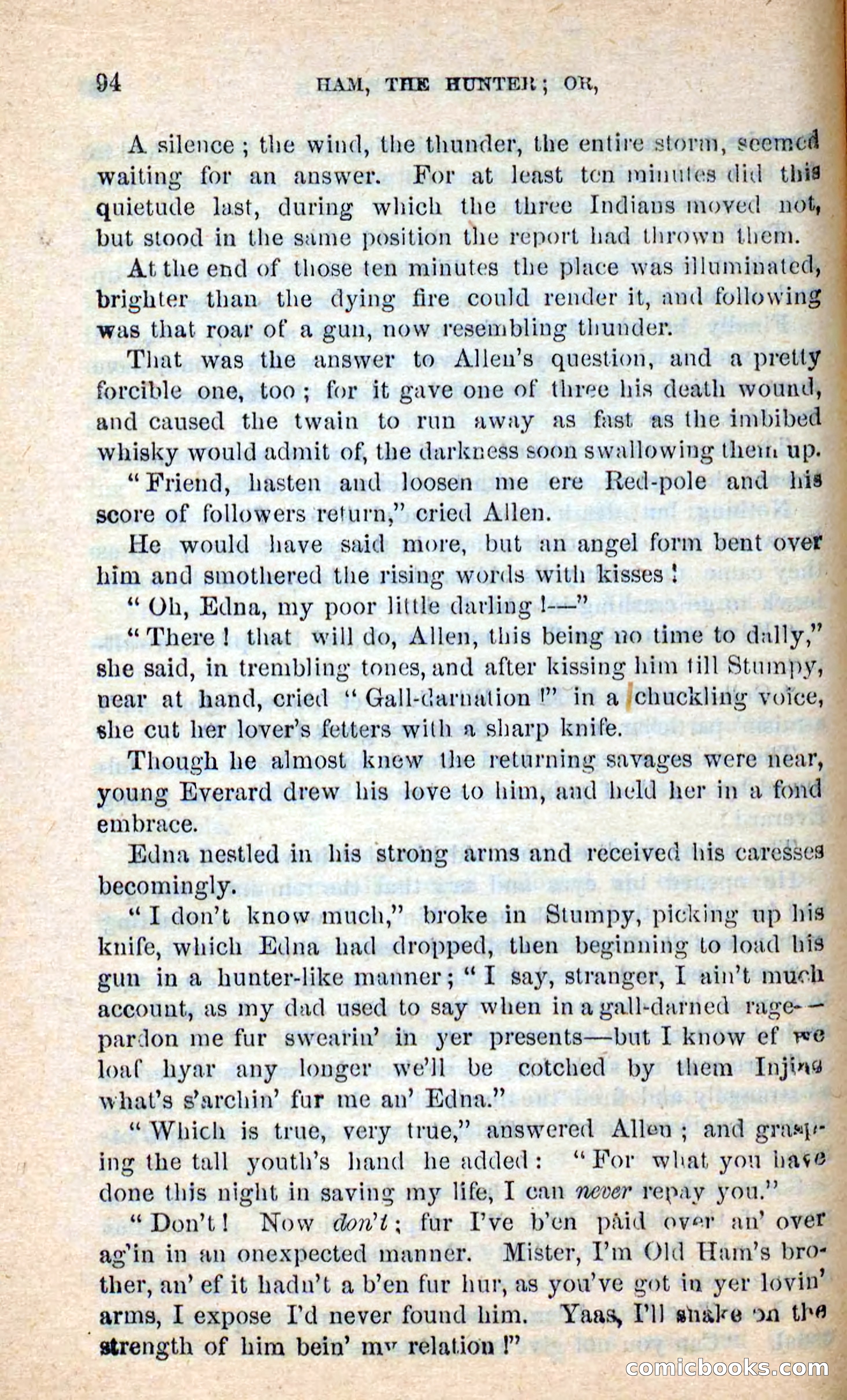 Beadle's New Dime Novels: Hunter Ham — page 91 of 101