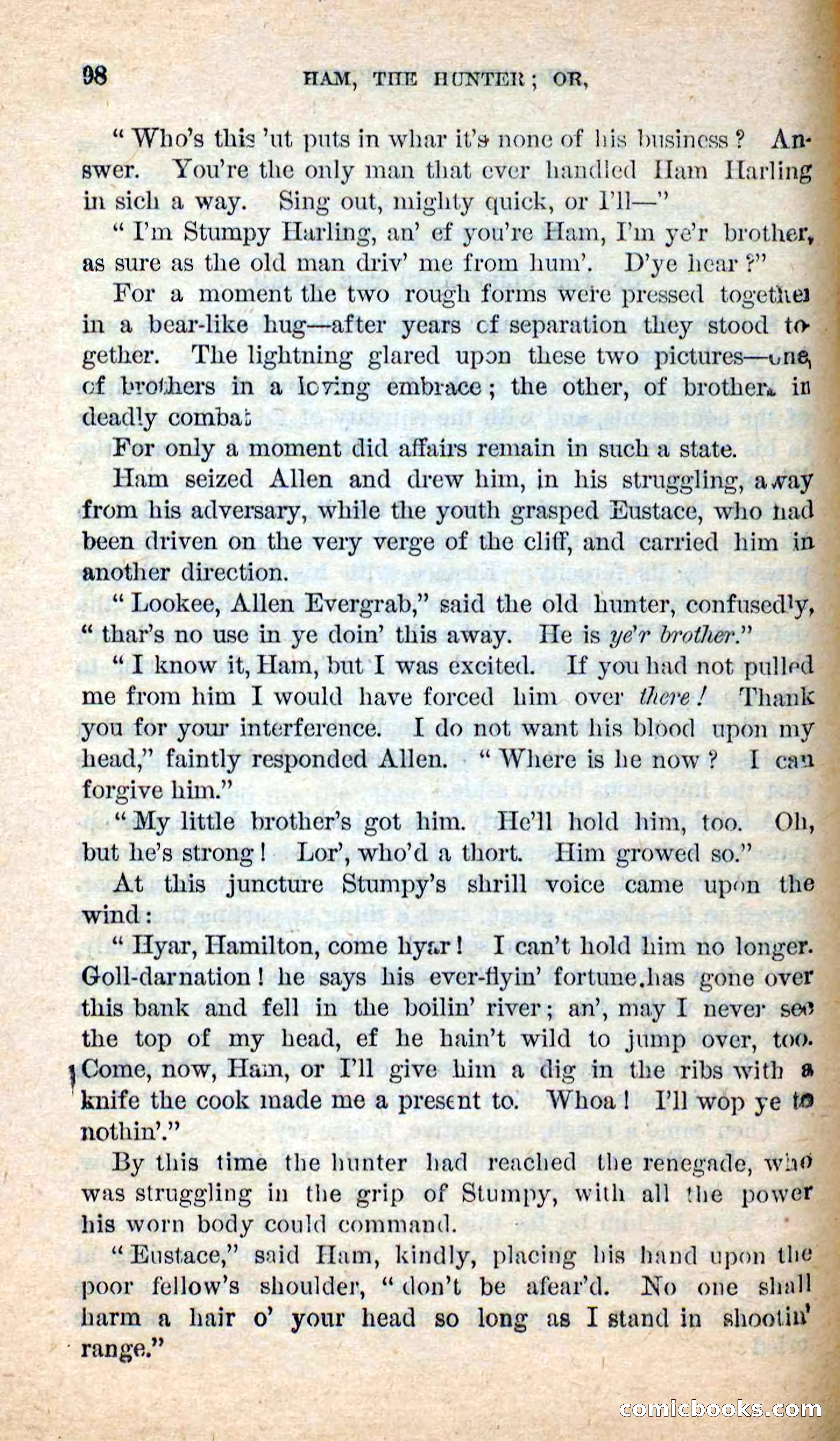 Beadle's New Dime Novels: Hunter Ham — page 95 of 101
