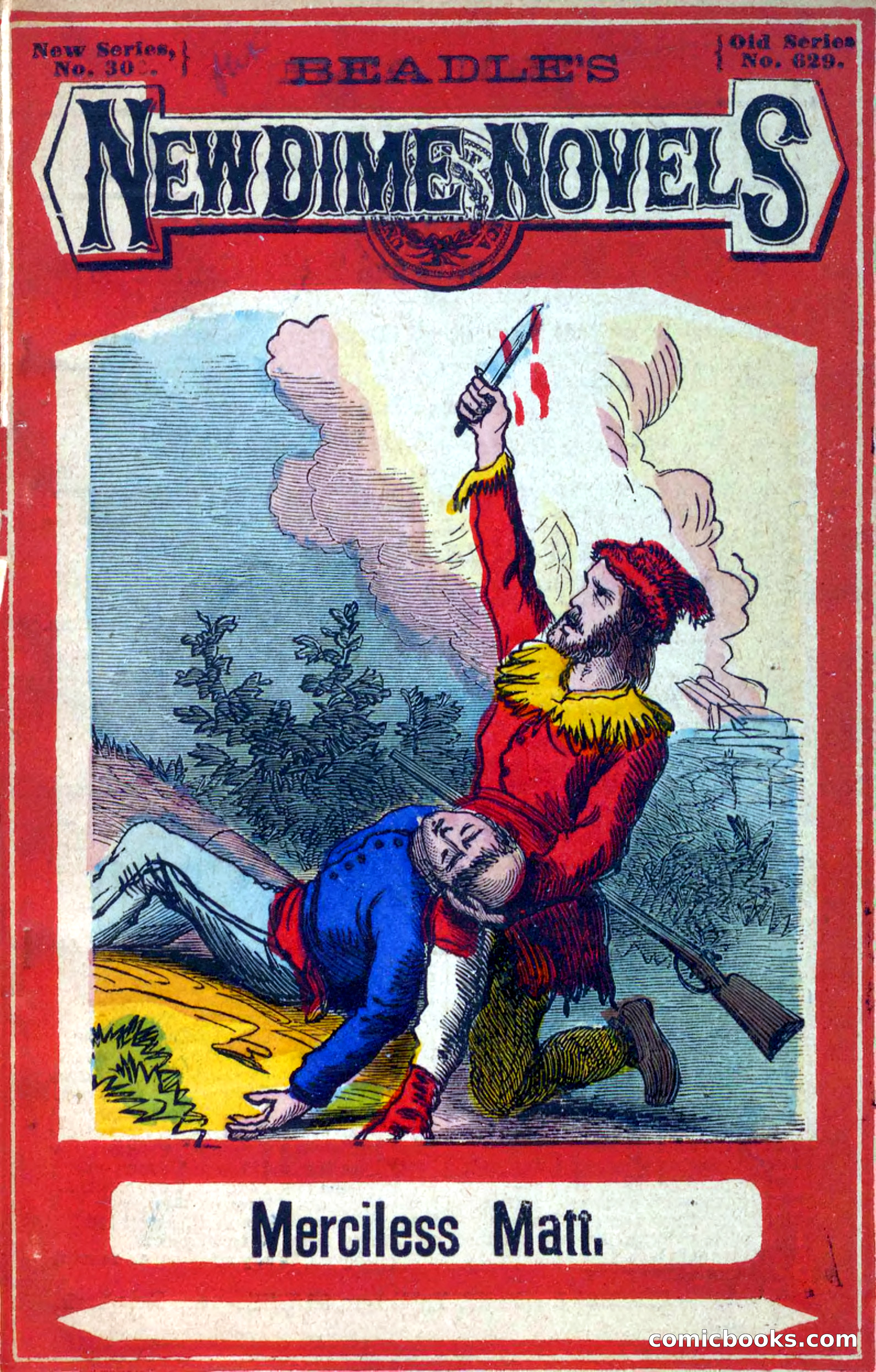 Beadle's New Dime Novels: Merciless Matt — page 1 of 100