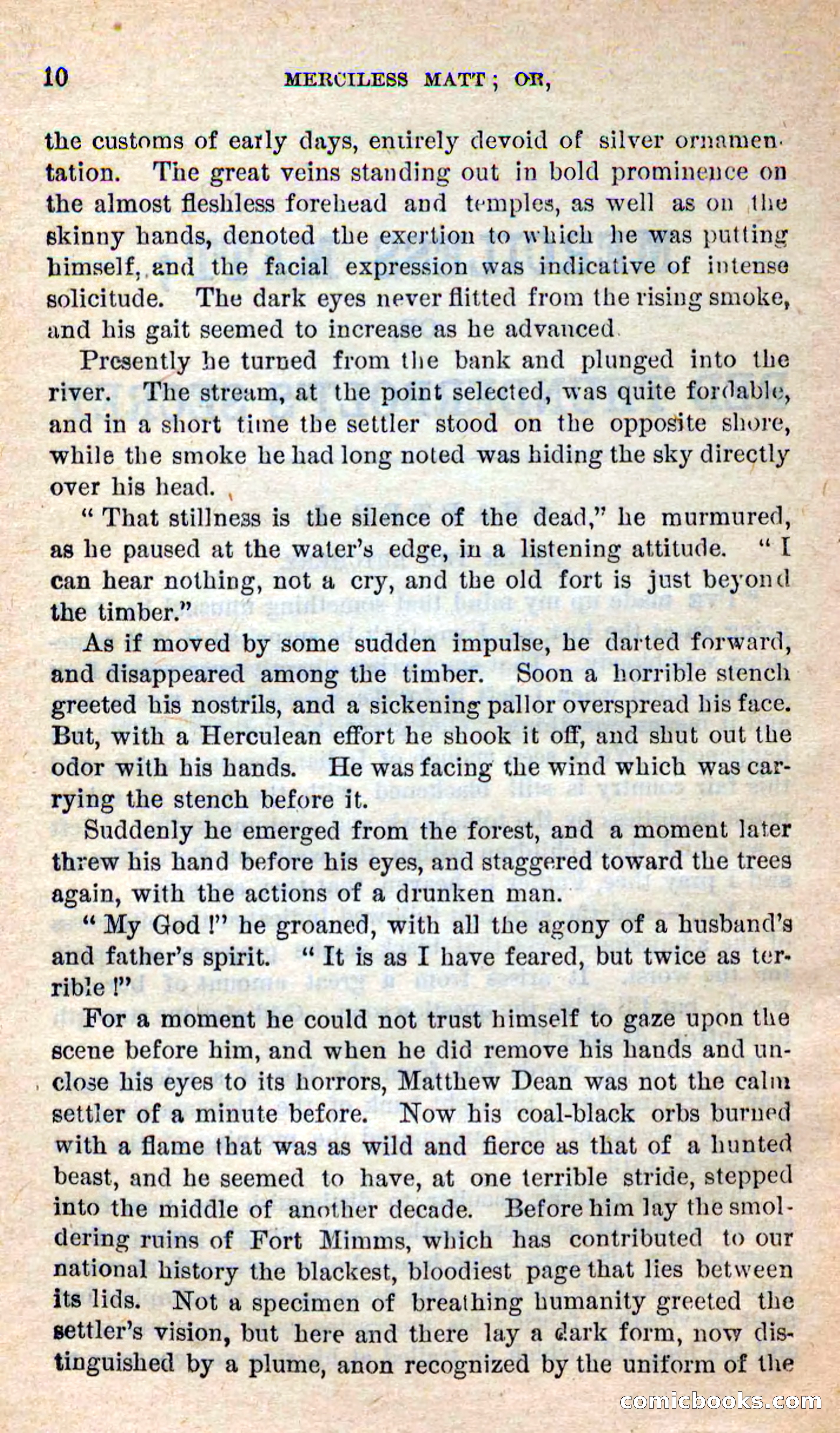 Beadle's New Dime Novels: Merciless Matt — page 6 of 100
