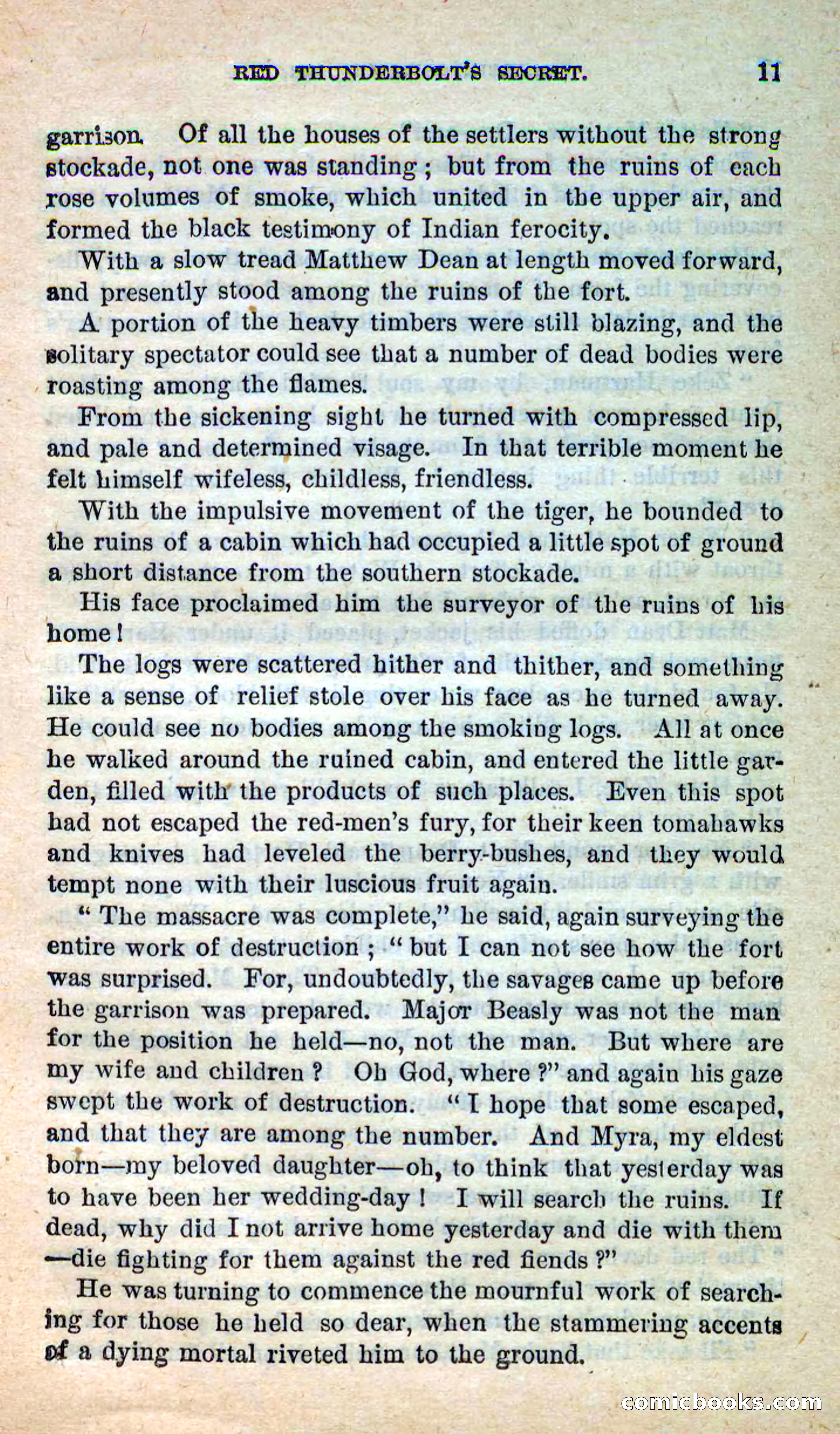 Beadle's New Dime Novels: Merciless Matt — page 7 of 100