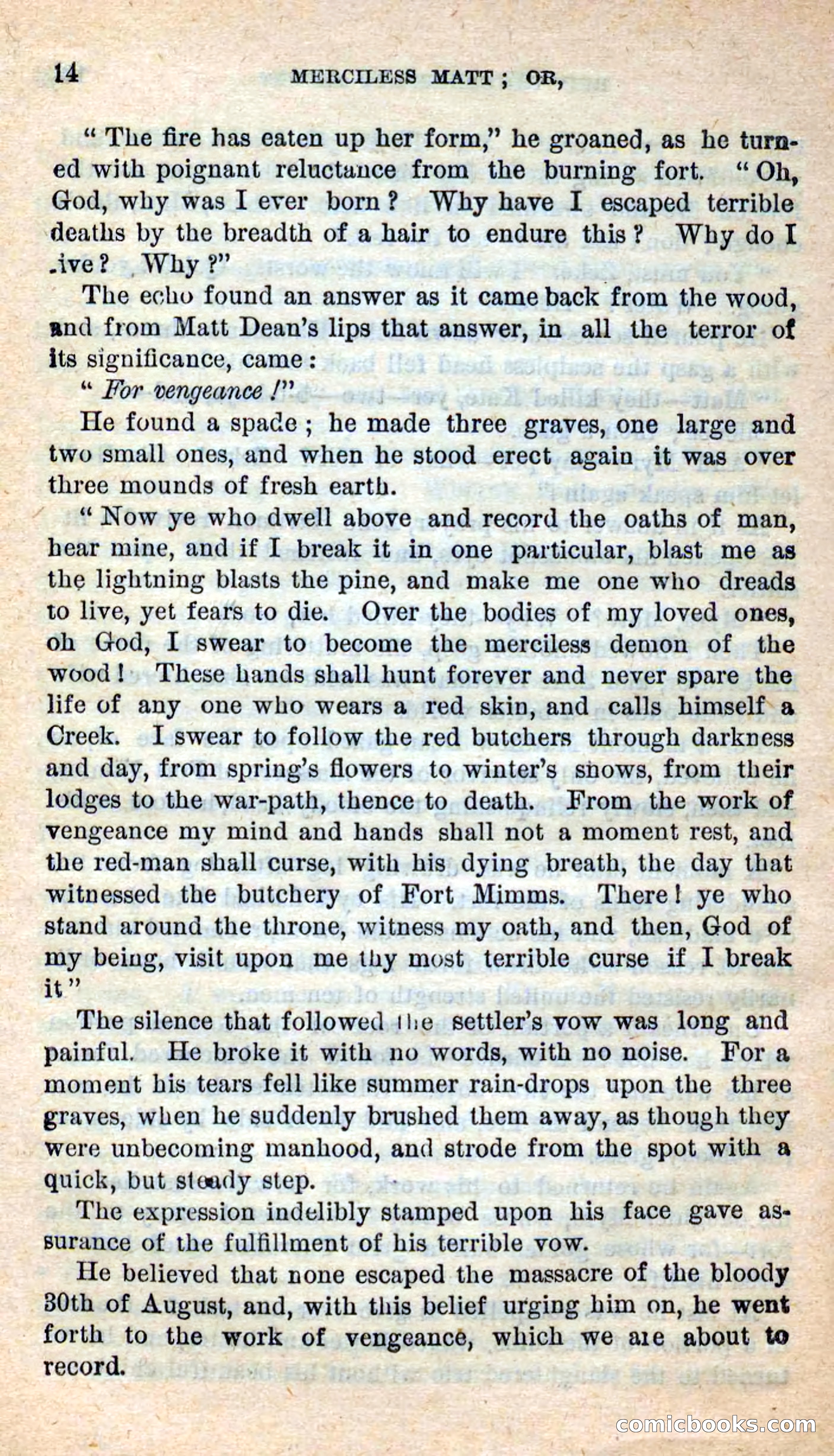 Beadle's New Dime Novels: Merciless Matt — page 10 of 100