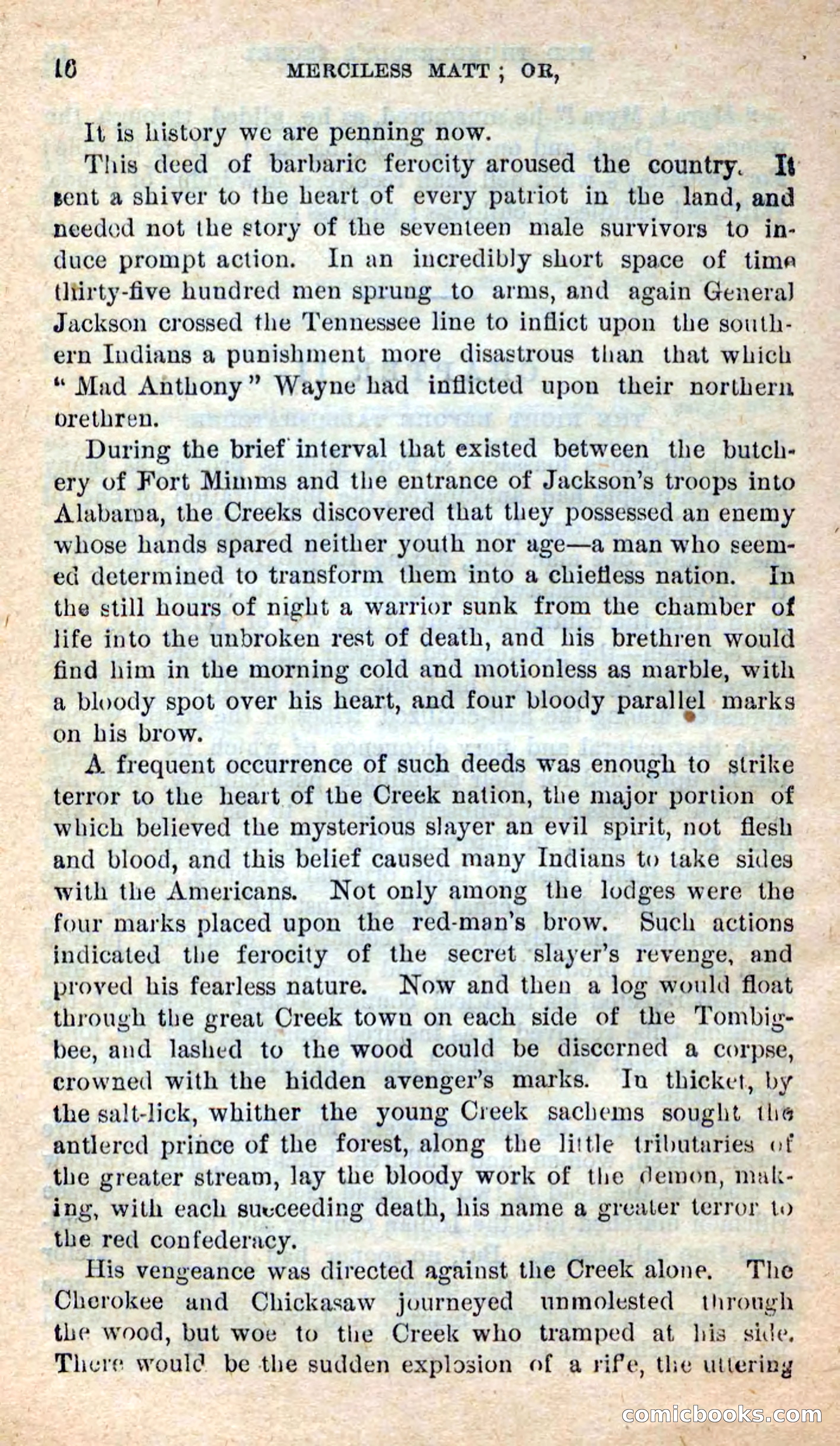 Beadle's New Dime Novels: Merciless Matt — page 12 of 100