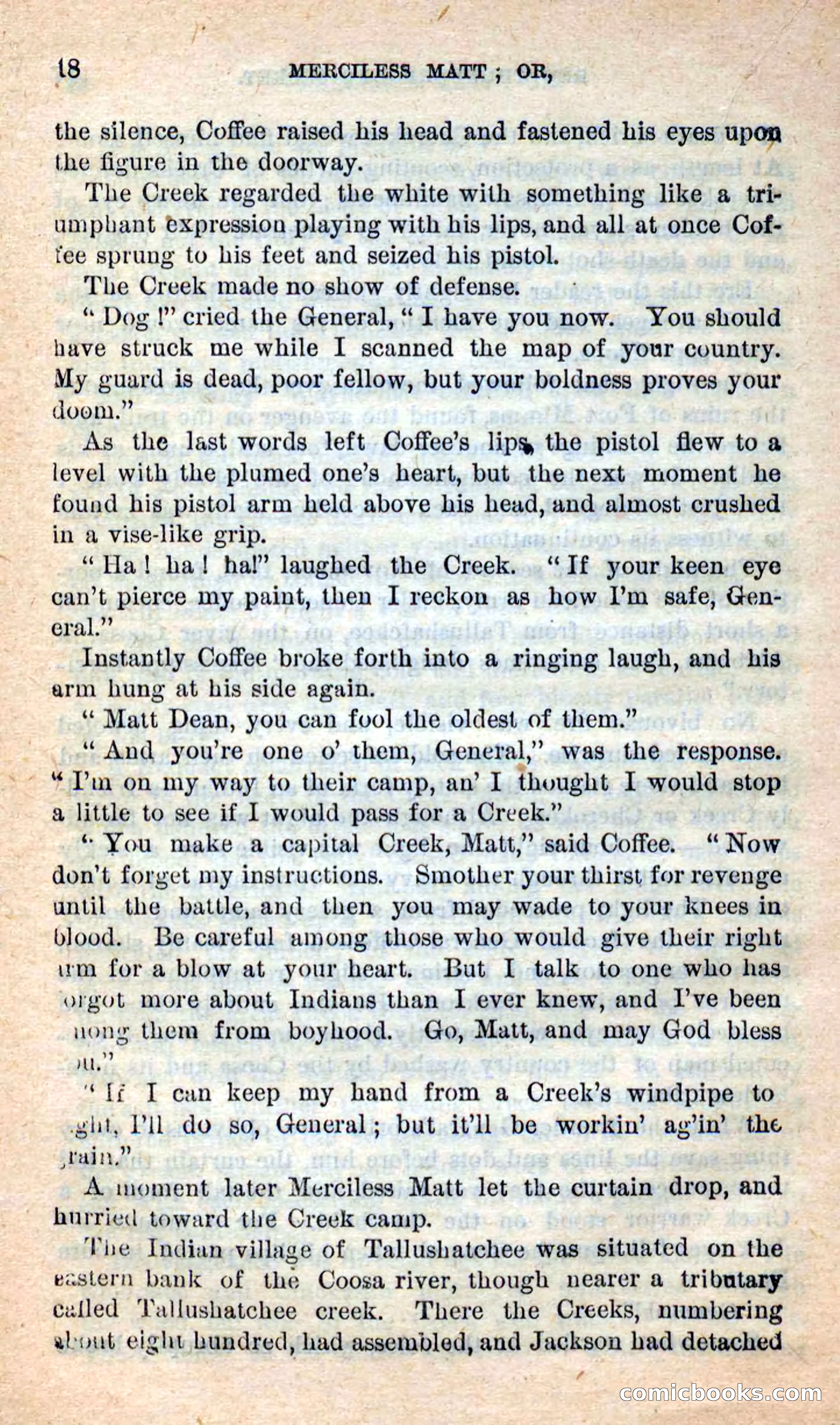 Beadle's New Dime Novels: Merciless Matt — page 14 of 100