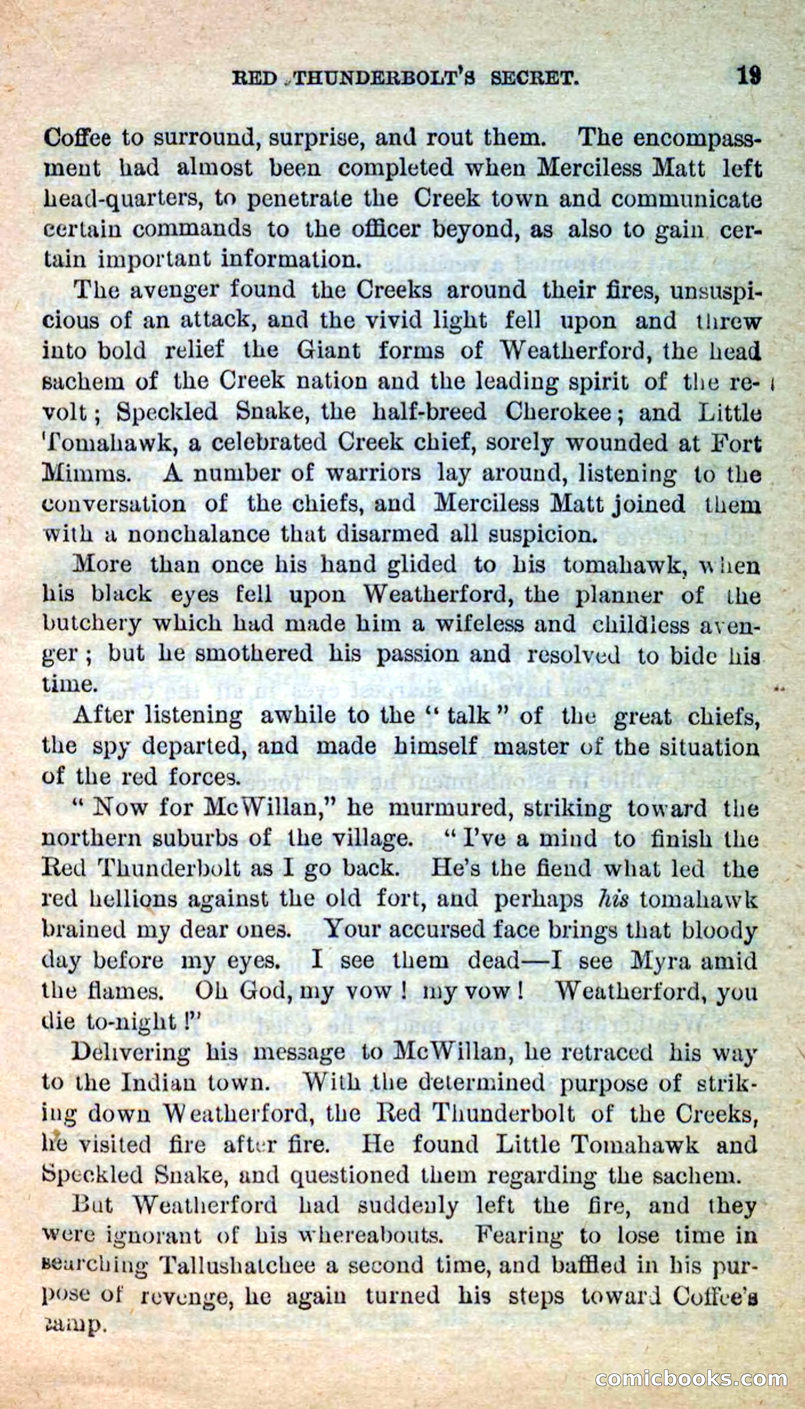 Beadle's New Dime Novels: Merciless Matt — page 15 of 100