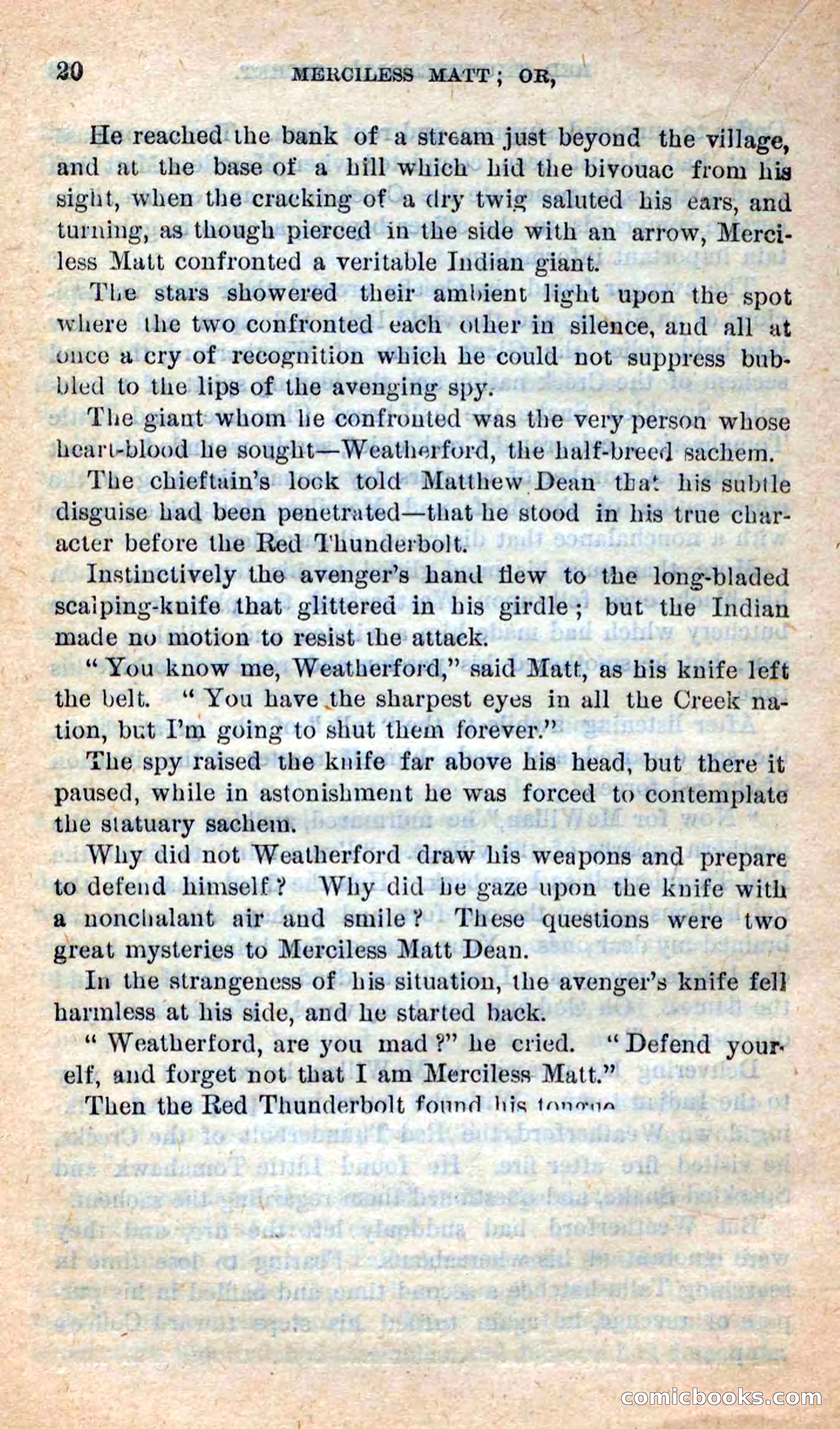 Beadle's New Dime Novels: Merciless Matt — page 16 of 100