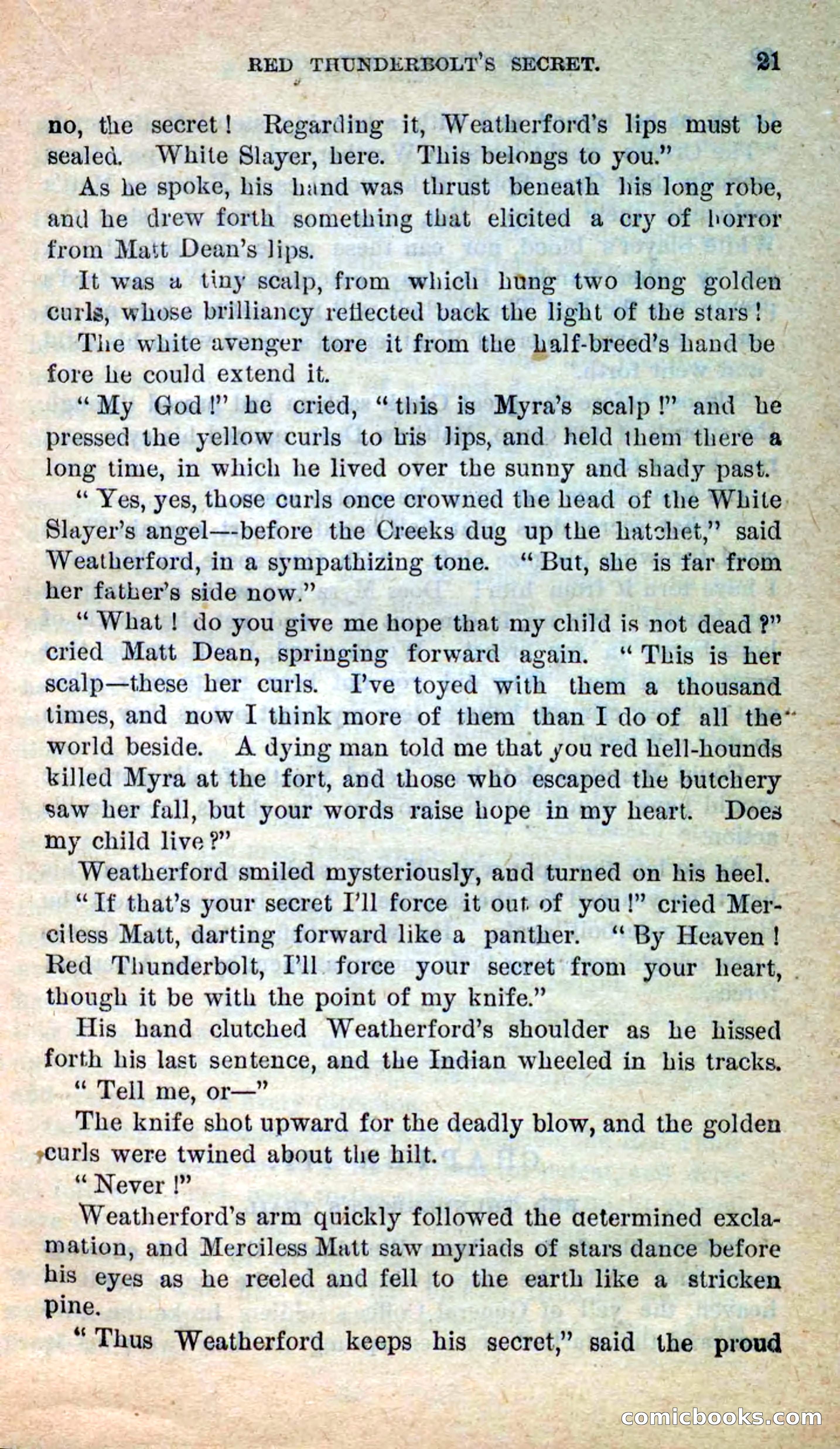Beadle's New Dime Novels: Merciless Matt — page 17 of 100