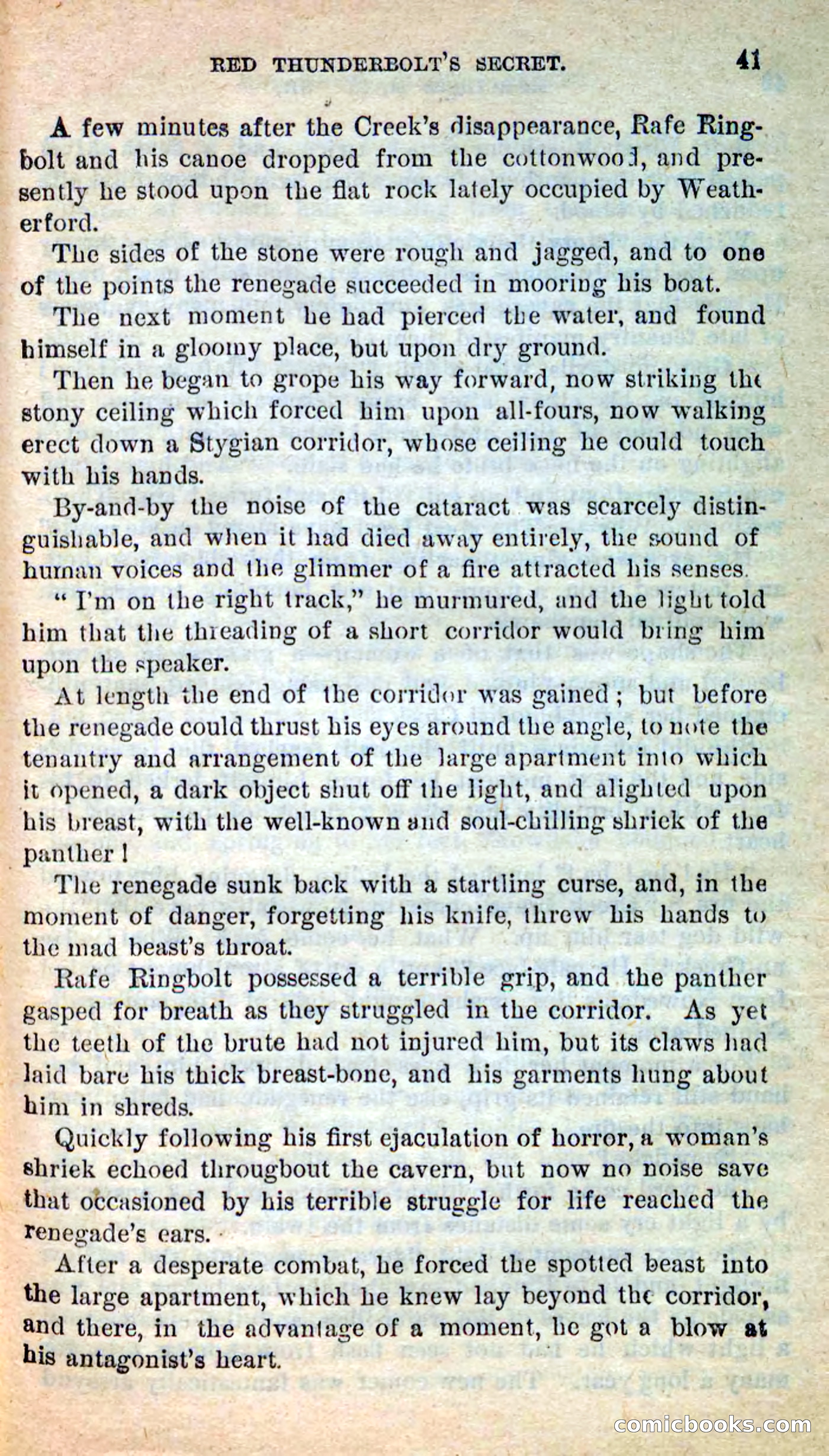 Beadle's New Dime Novels: Merciless Matt — page 37 of 100