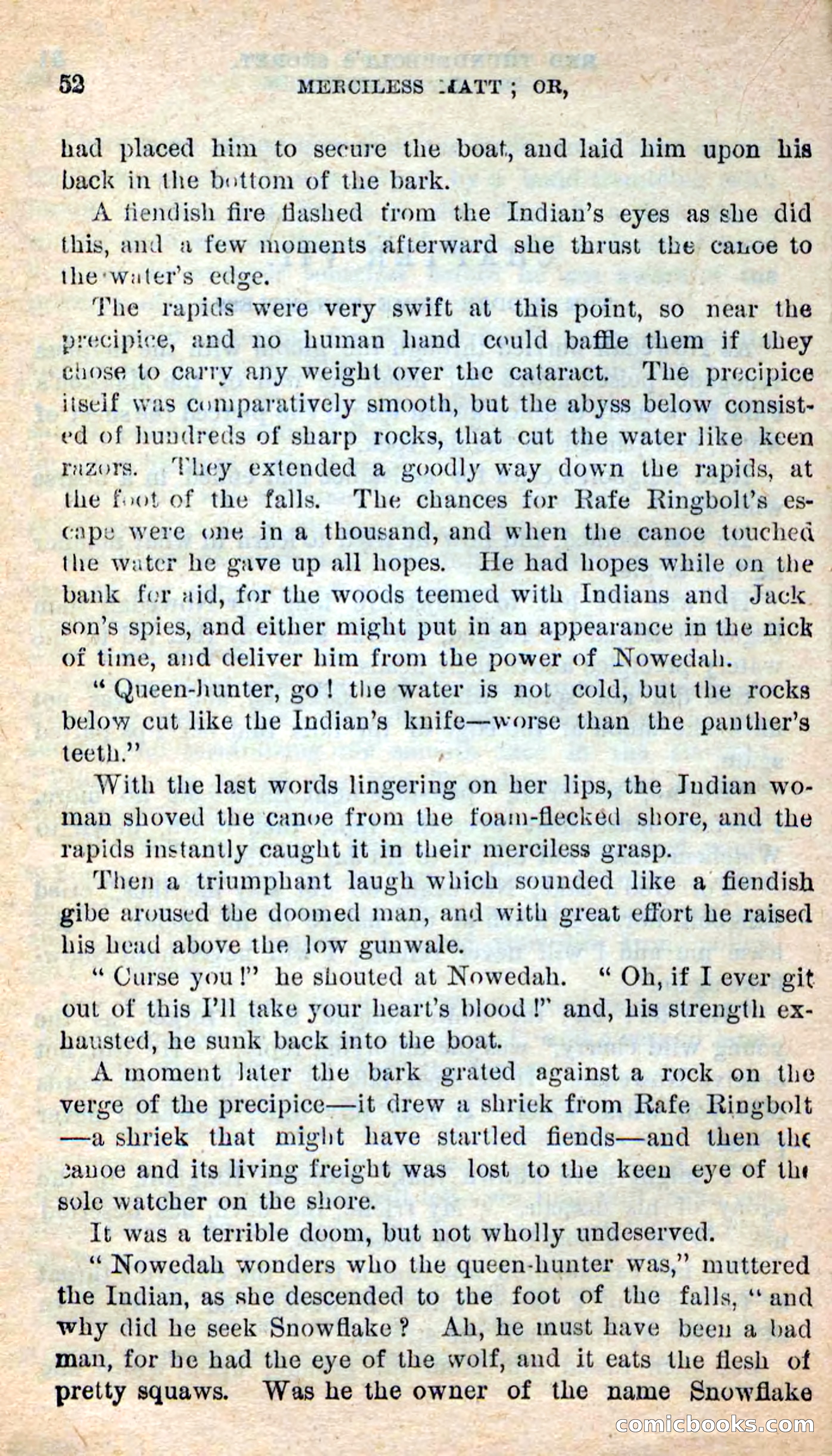 Beadle's New Dime Novels: Merciless Matt — page 48 of 100