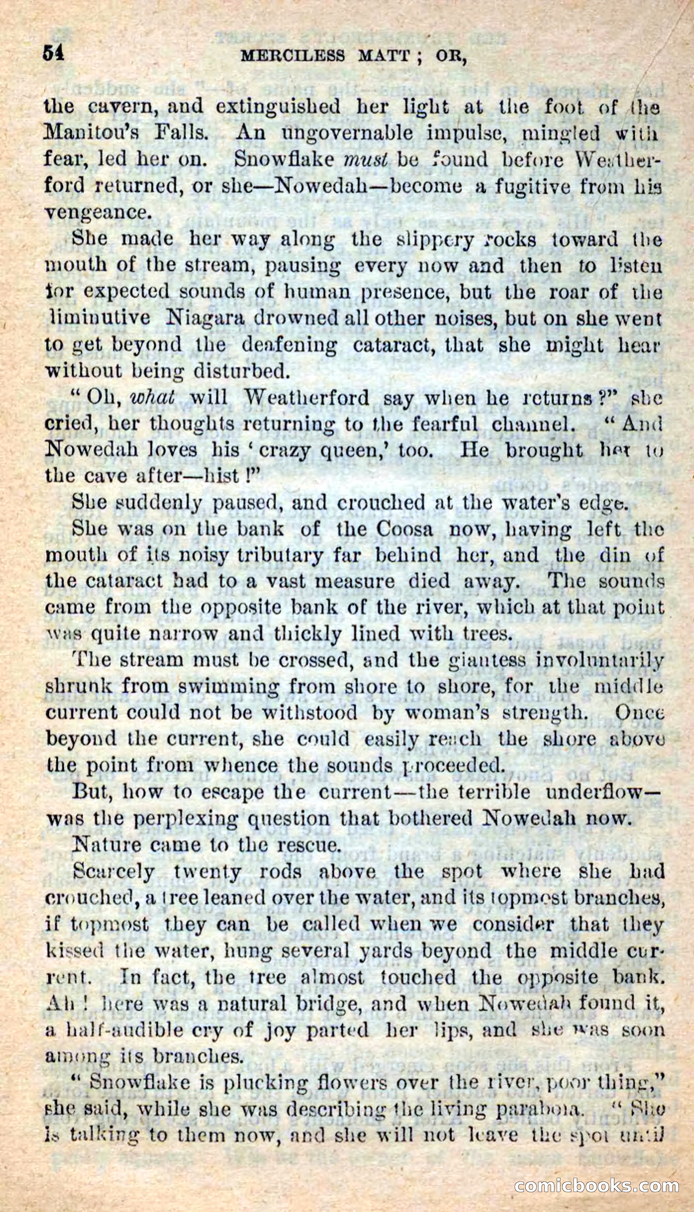 Beadle's New Dime Novels: Merciless Matt — page 50 of 100